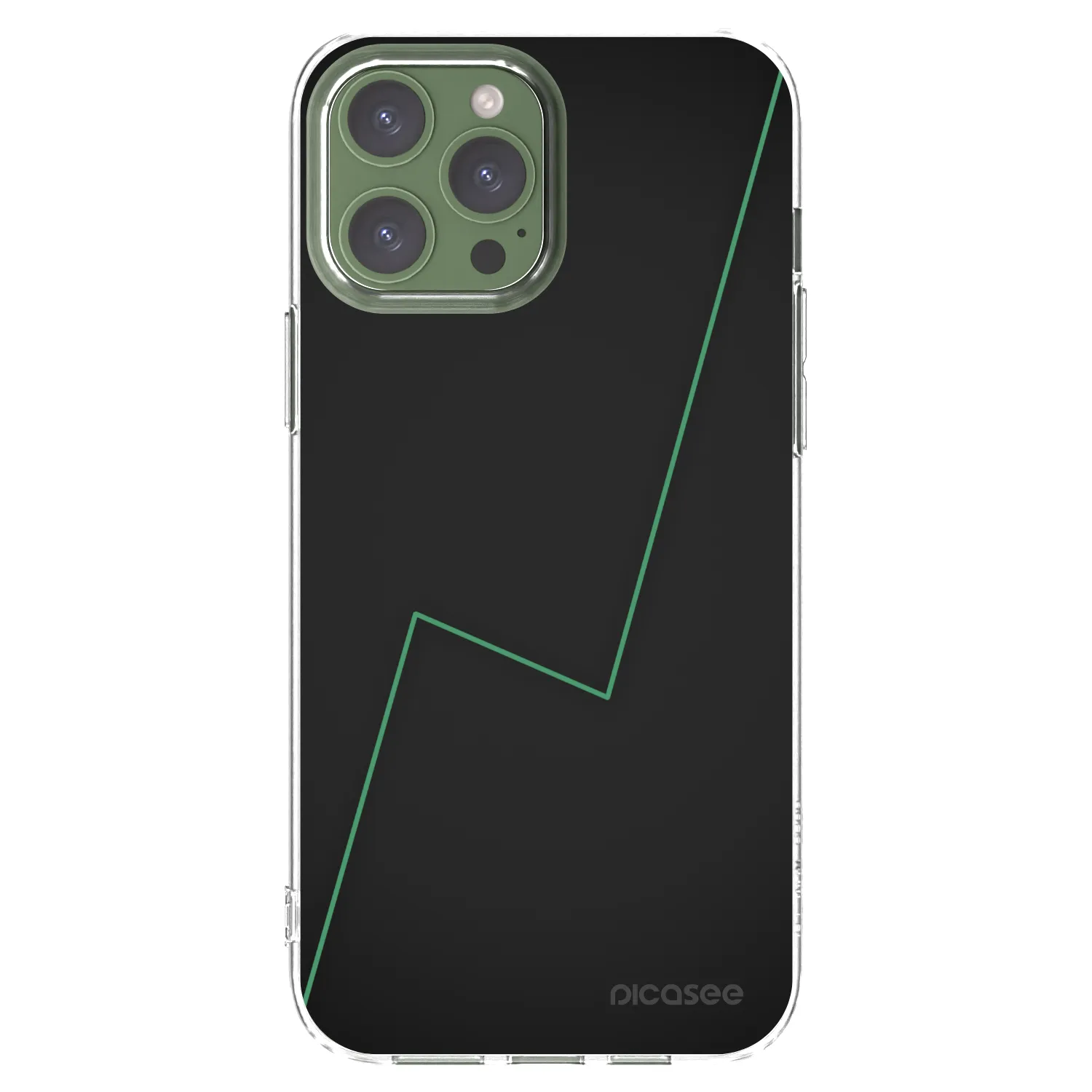 Picasee silikonowe przeźroczyste etui na Apple iPhone 13 Pro Max - Consistency