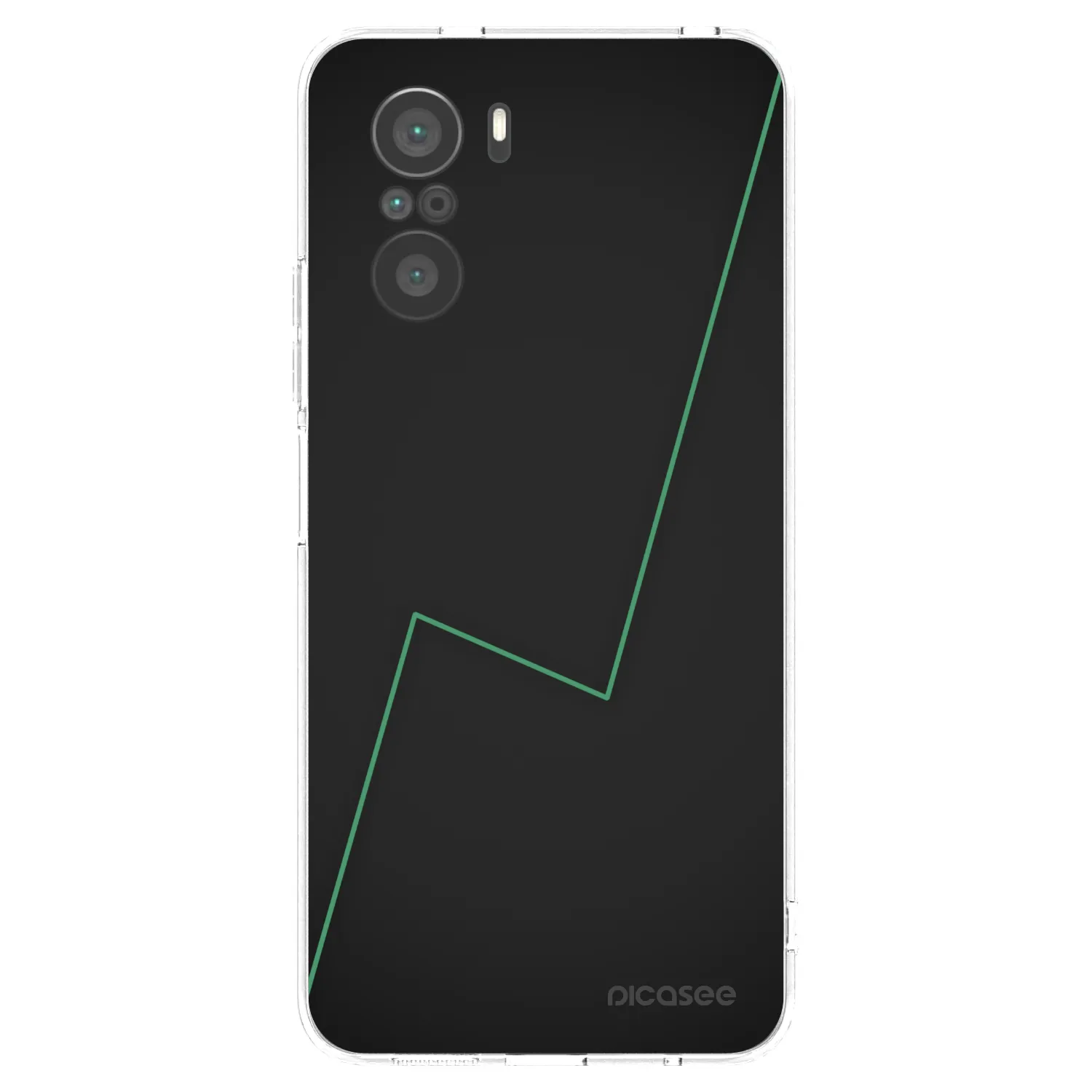 Picasee silikonowe przeźroczyste etui na Xiaomi Poco F3 - Consistency