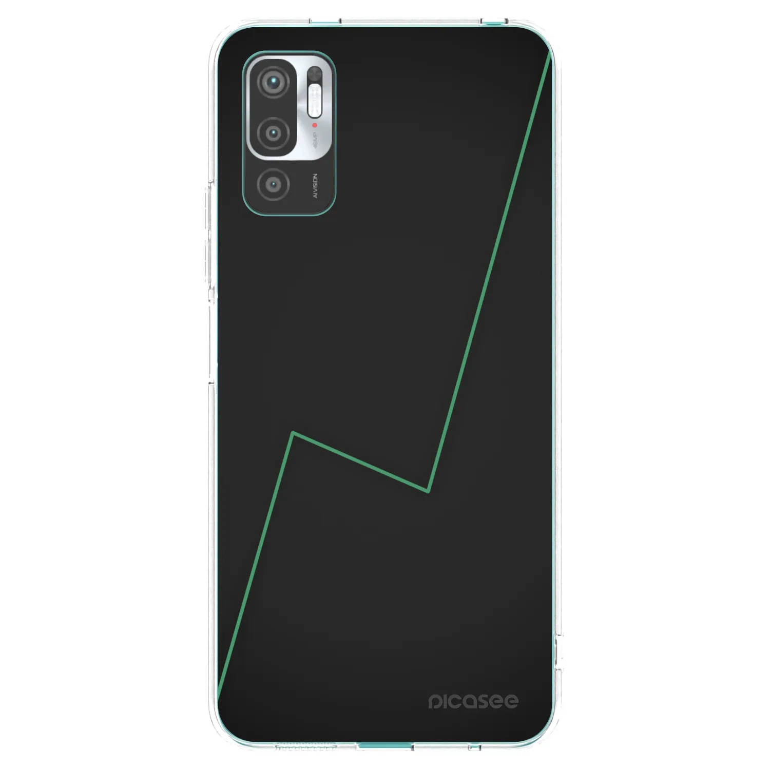 Picasee silikonowe przeźroczyste etui na Xiaomi Redmi Note 10 5G - Consistency