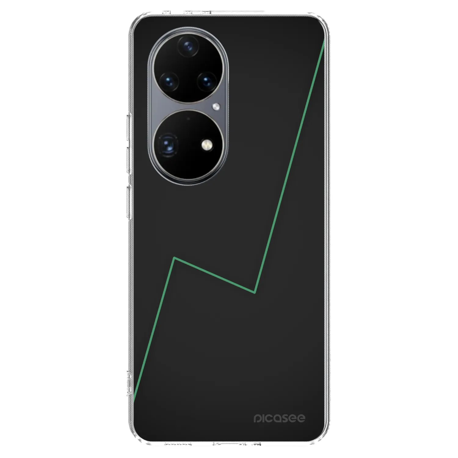 Picasee silikonowe przeźroczyste etui na Huawei P50 - Consistency