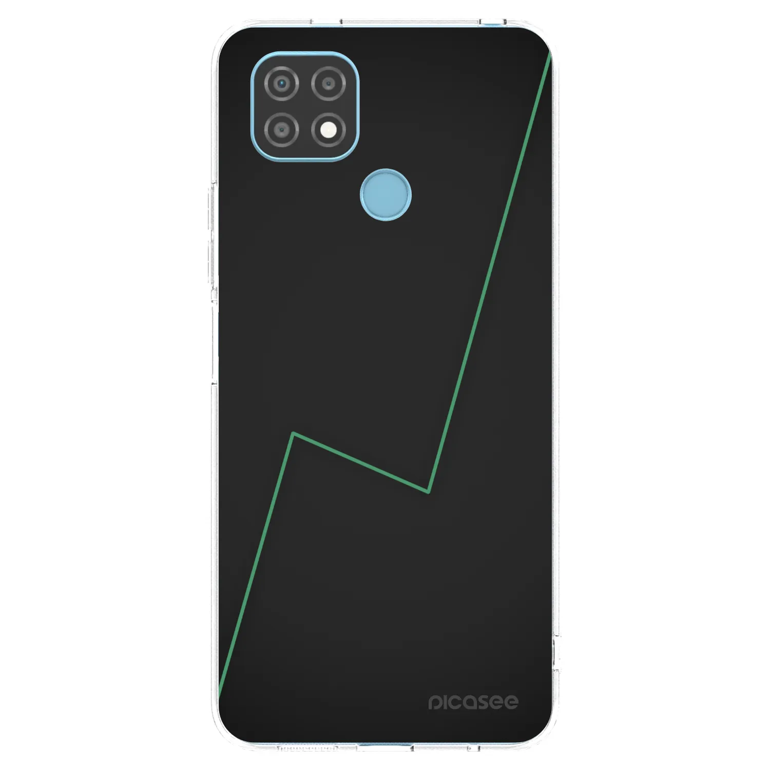 Picasee silikonowe przeźroczyste etui na Realme C21 - Consistency