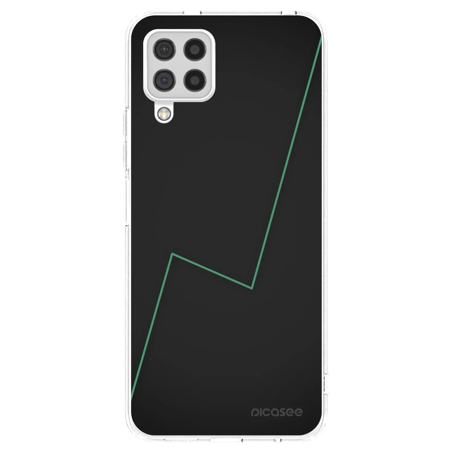 Picasee silikonowe przeźroczyste etui na Samsung Galaxy A22 A225F 4G - Consistency