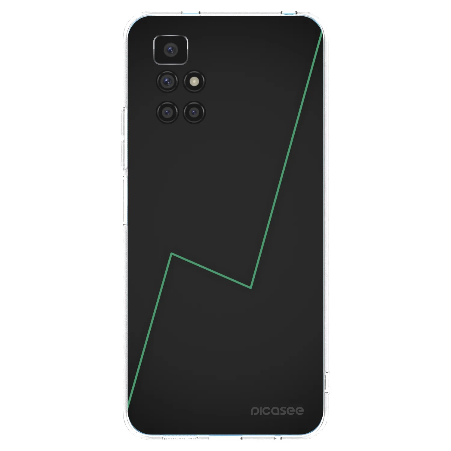 Picasee silikonowe przeźroczyste etui na Xiaomi Redmi 10 - Consistency