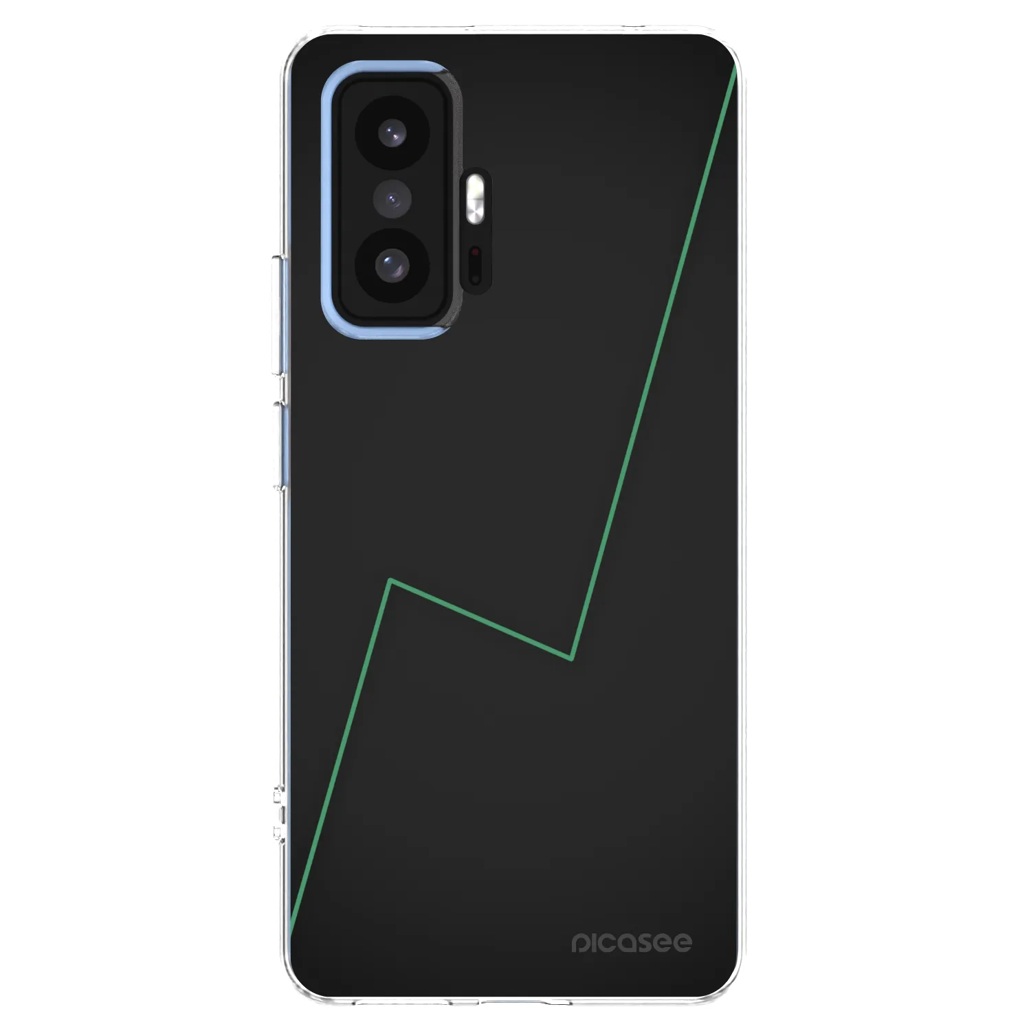 Picasee silikonowe przeźroczyste etui na Xiaomi 11T Pro - Consistency