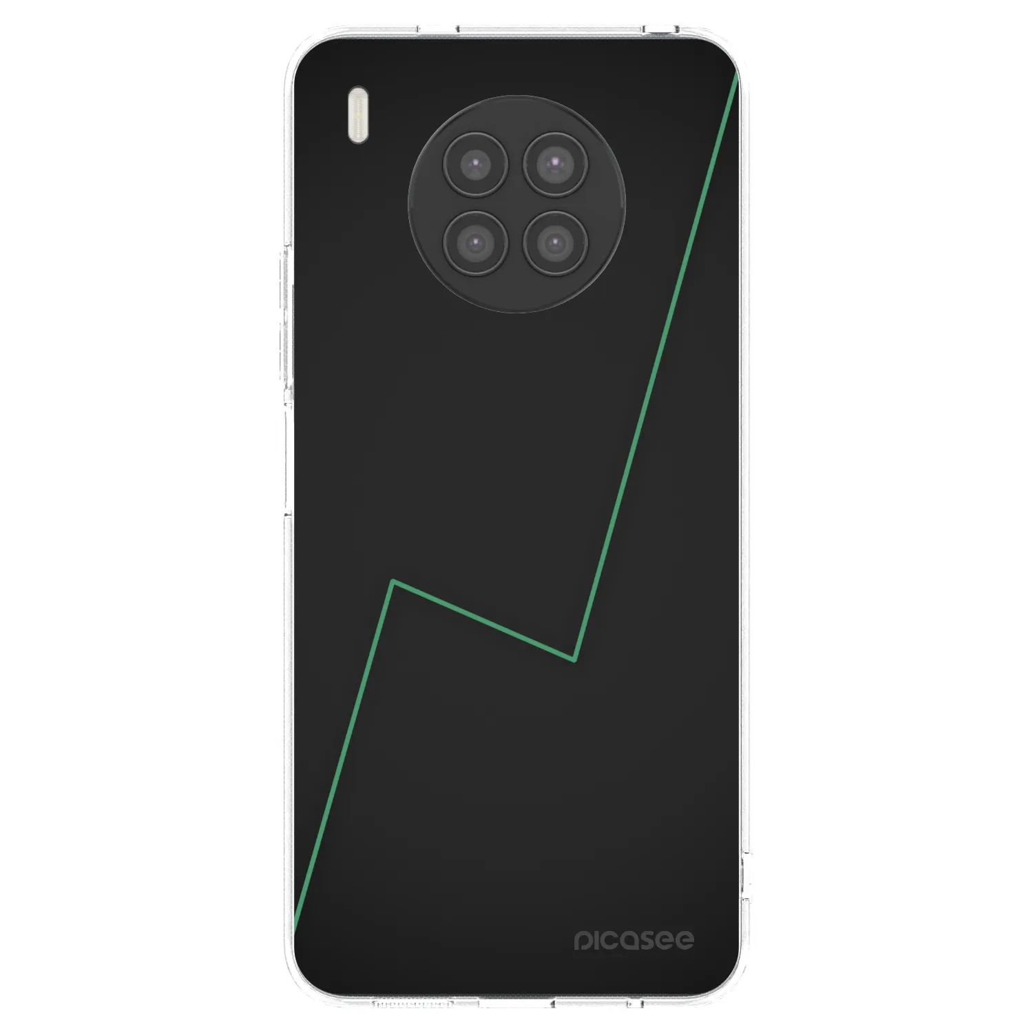 Picasee silikonowe przeźroczyste etui na Huawei Nova 8i - Consistency