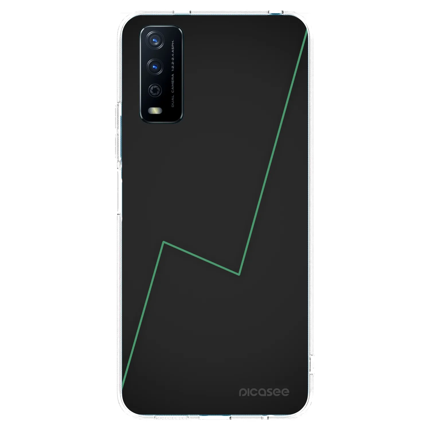 Picasee silikonowe przeźroczyste etui na Vivo Y11s - Consistency