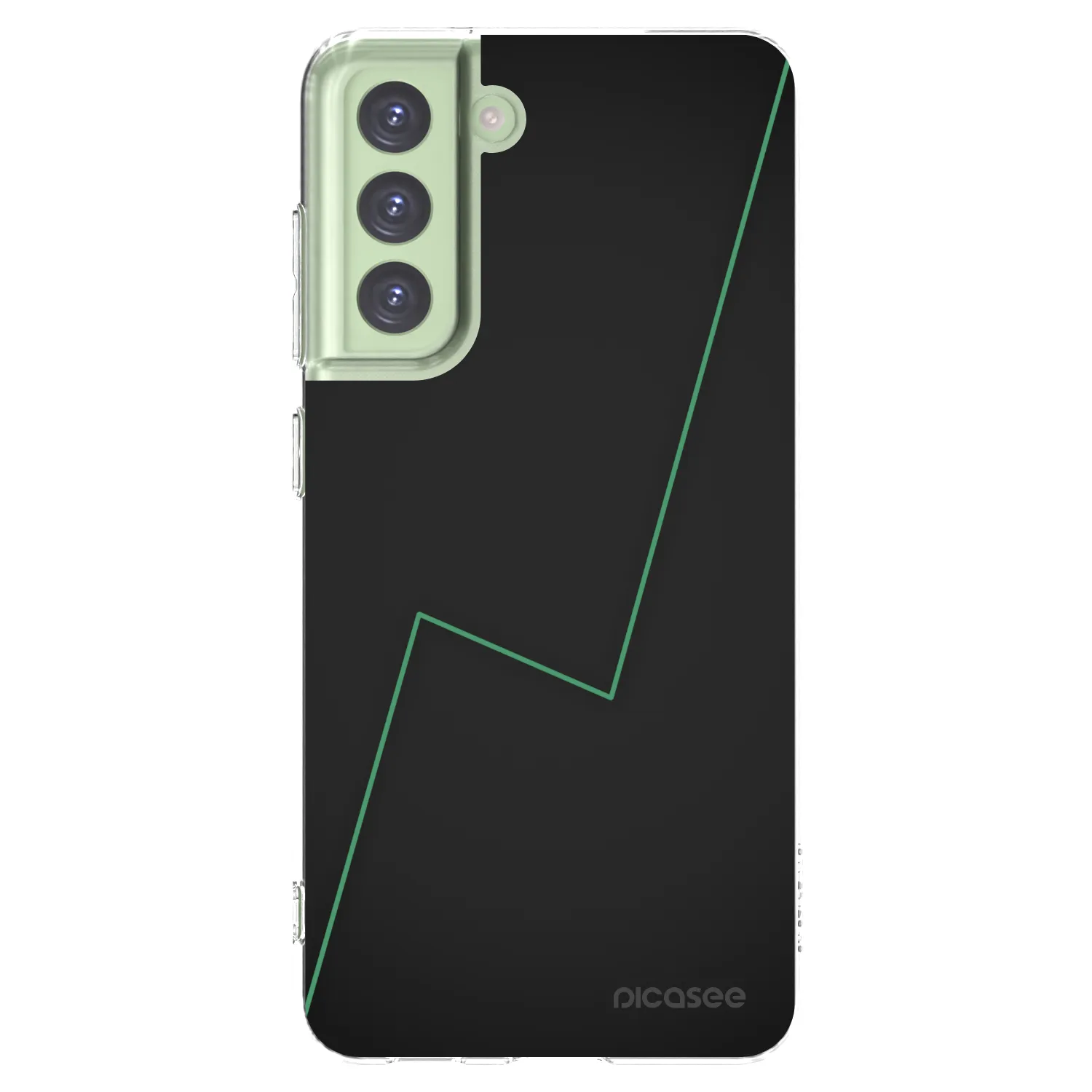 Picasee silikonowe przeźroczyste etui na Samsung Galaxy S21 FE 5G - Consistency