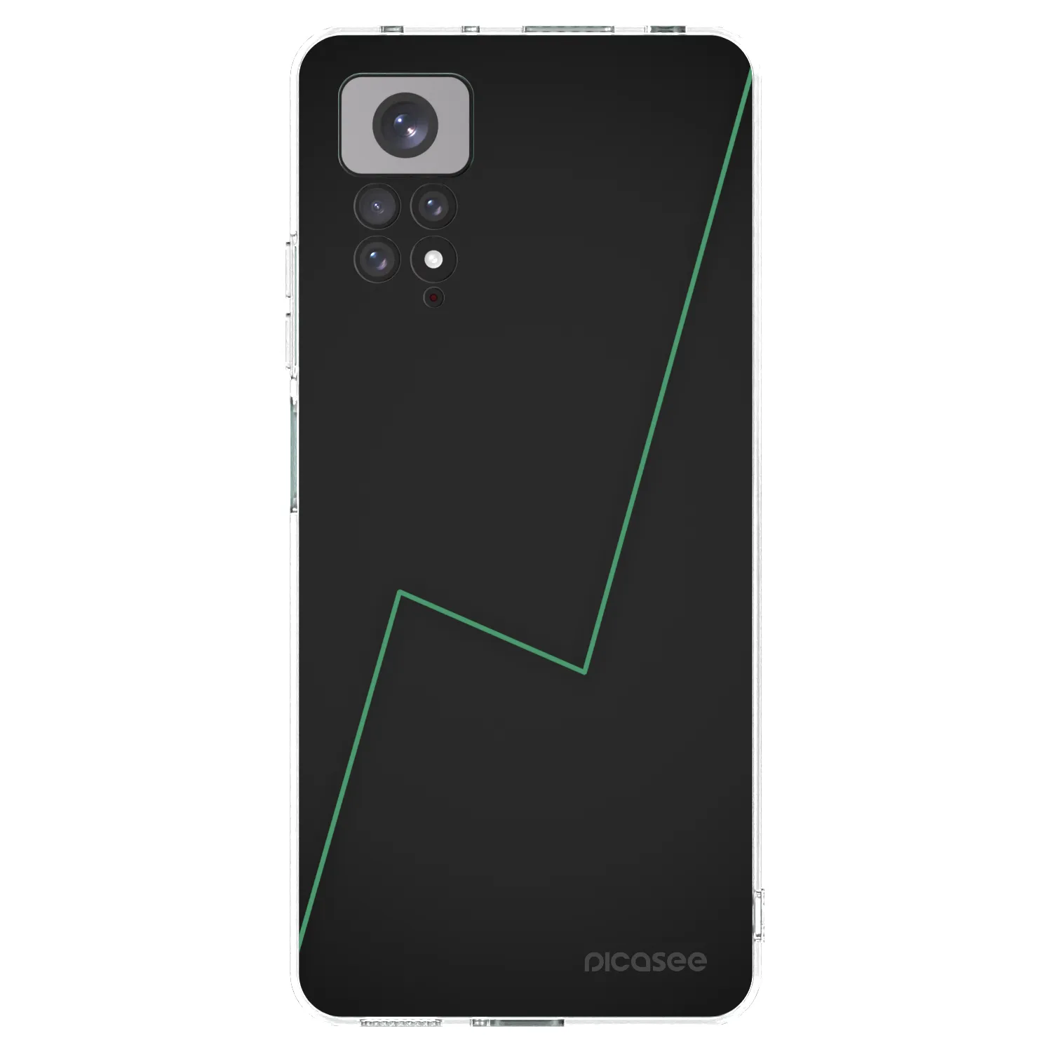 Picasee silikonowe przeźroczyste etui na Xiaomi Redmi Note 11S 4G - Consistency
