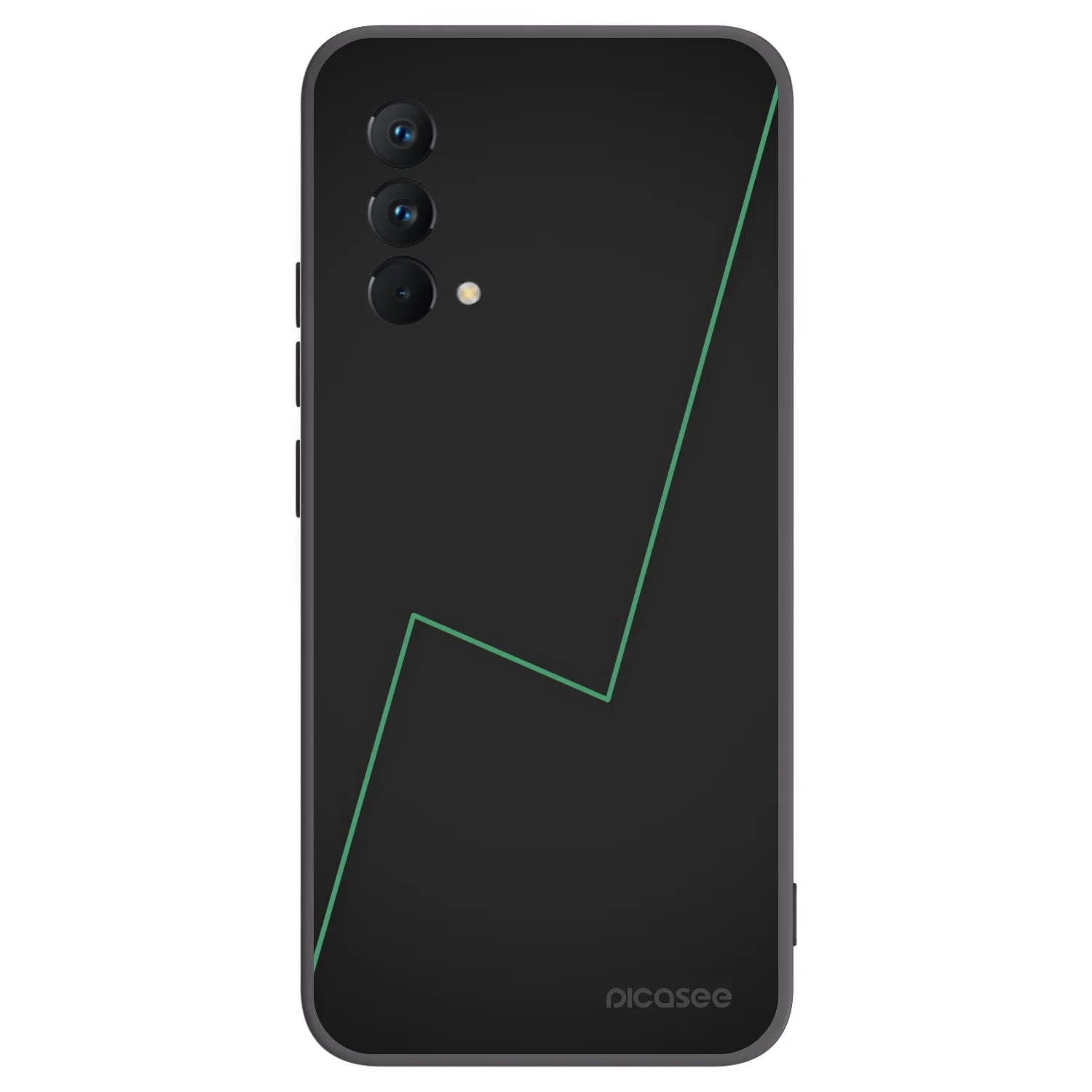 Picasee silikonowe czarne etui na Realme GT Master Edition 5G - Consistency