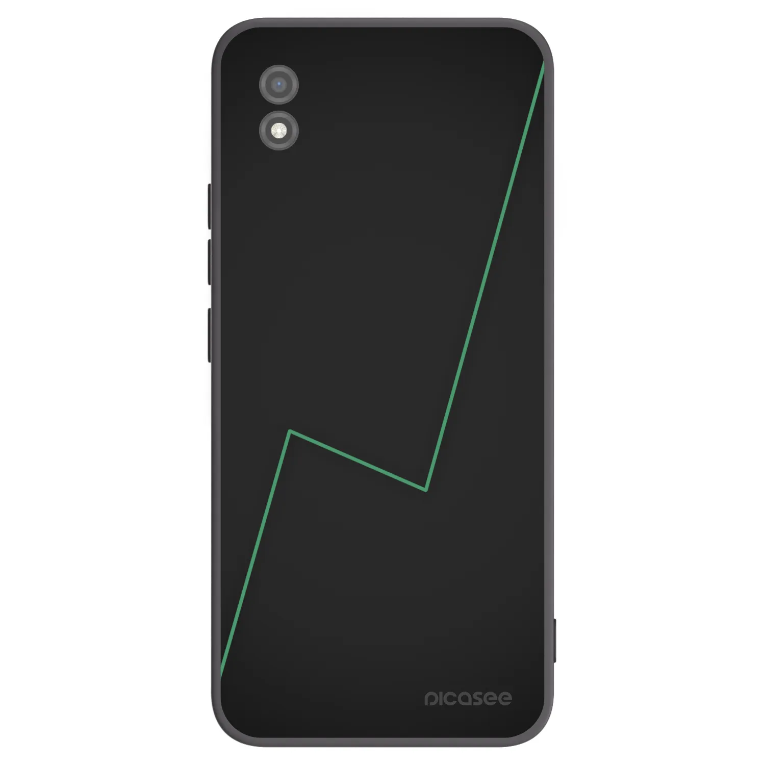 Picasee silikonowe czarne etui na Realme C11 (2021) - Consistency