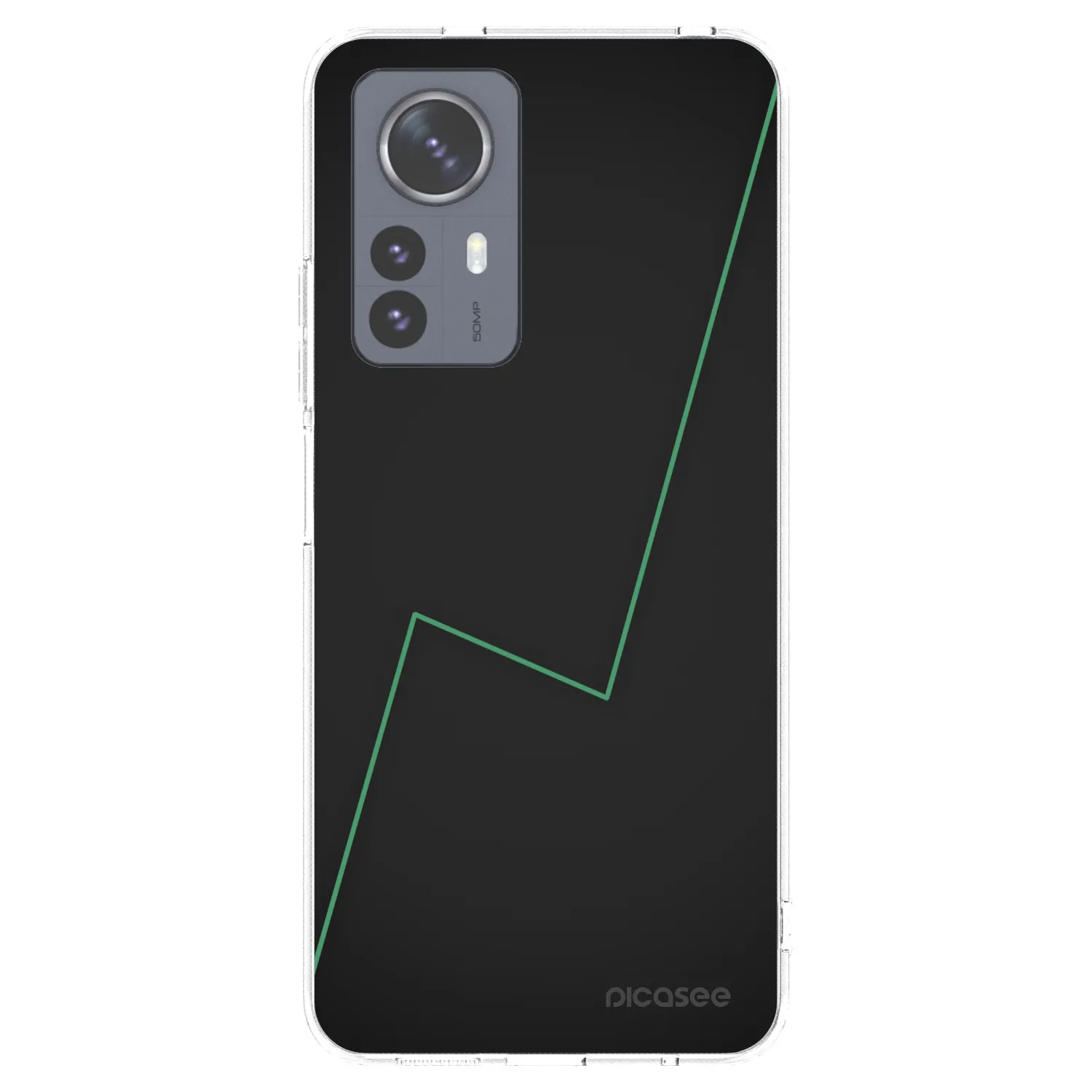 Picasee silikonowe przeźroczyste etui na Xiaomi 12 Pro - Consistency