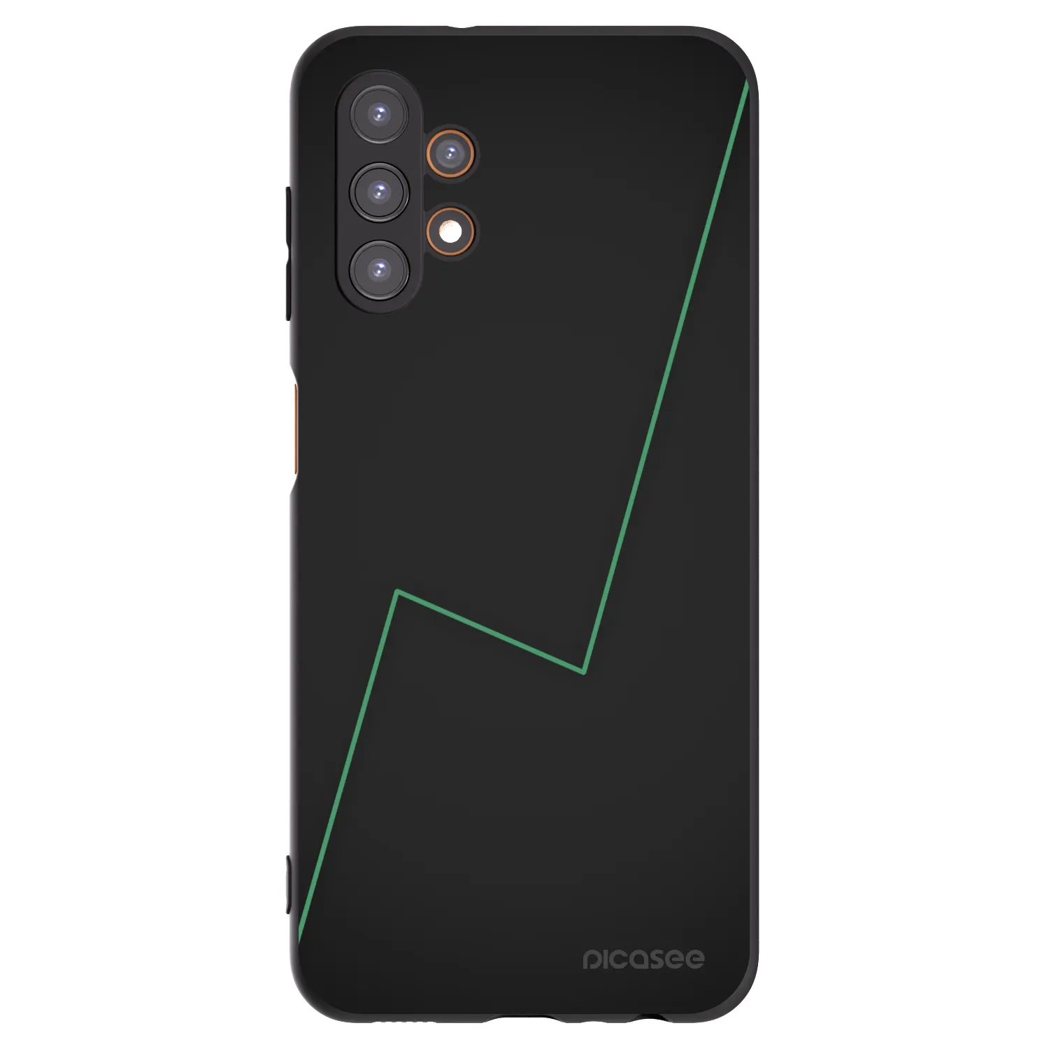 Picasee silikonowe czarne etui na Samsung Galaxy A13 4G A135 - Consistency