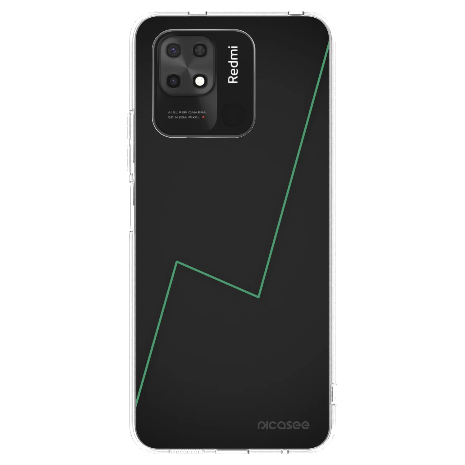Picasee silikonowe przeźroczyste etui na Xiaomi Redmi 10C - Consistency