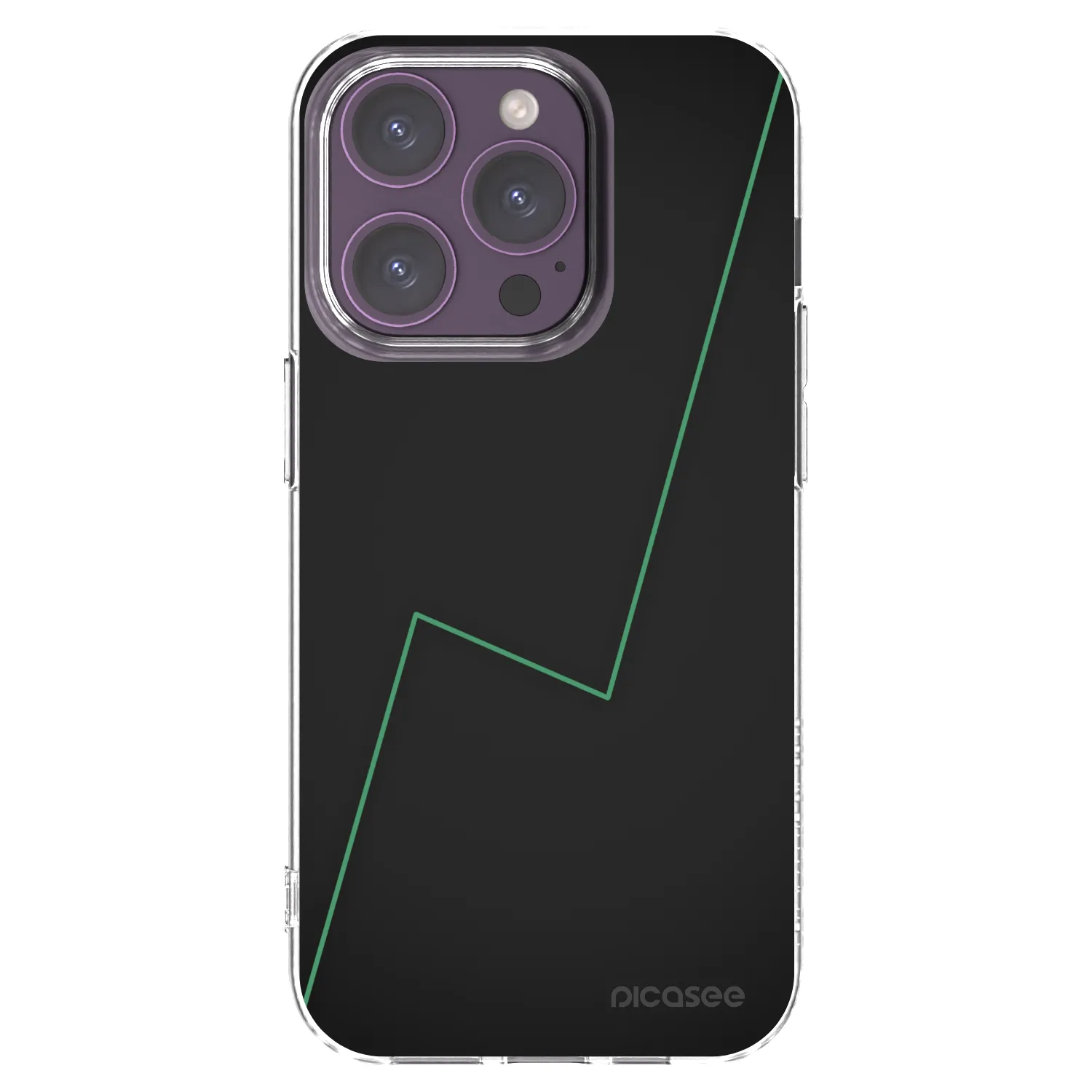 Picasee silikonowe przeźroczyste etui na Apple iPhone 14 Pro - Consistency