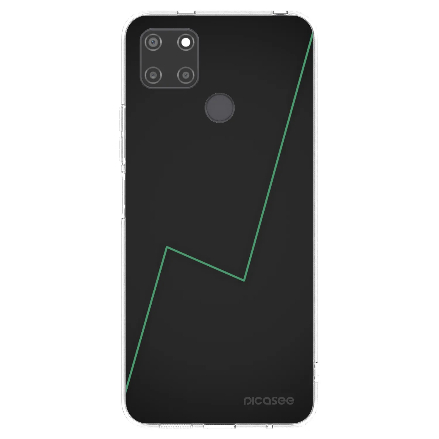 Picasee silikonowe przeźroczyste etui na Realme C21Y - Consistency