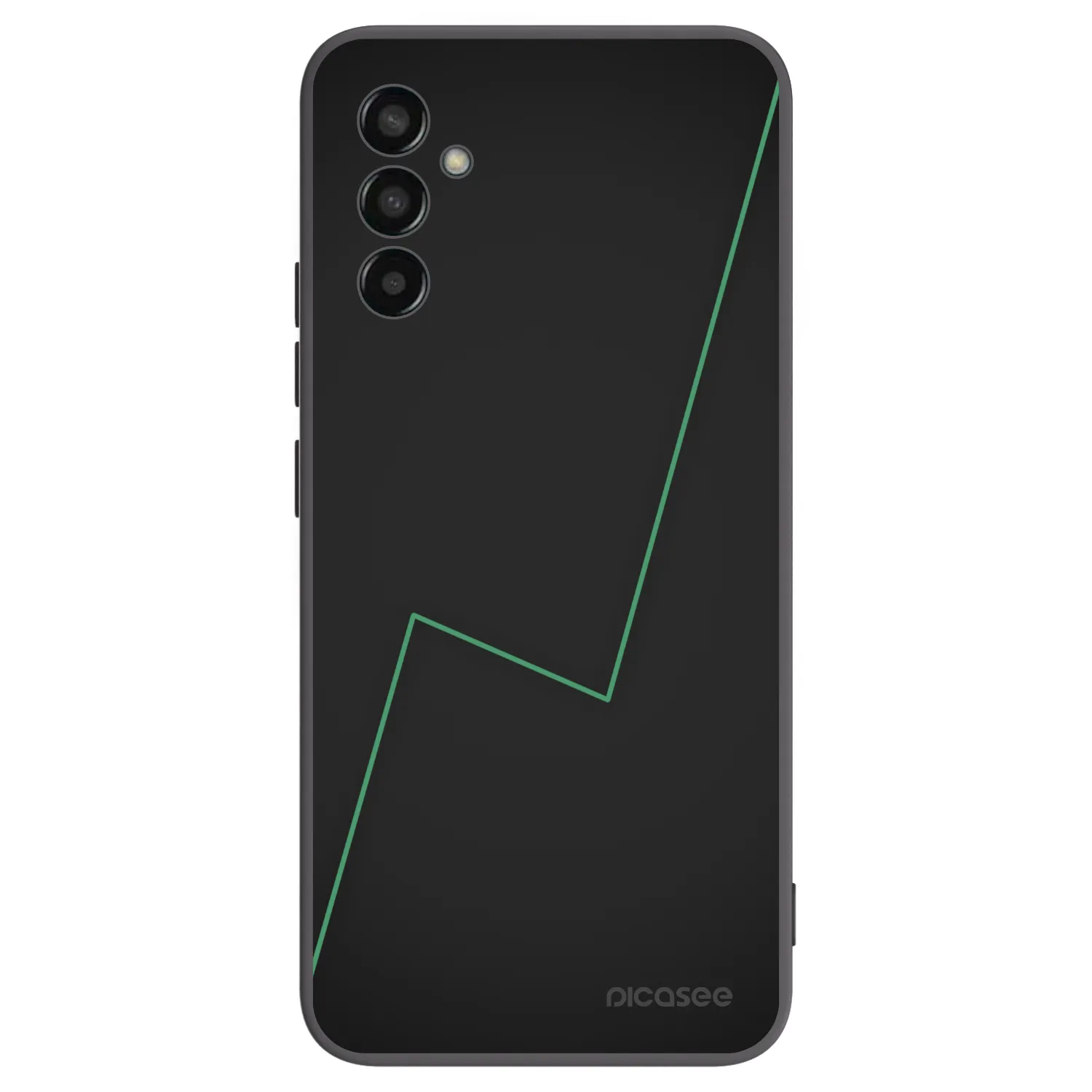 Picasee silikonowe czarne etui na Samsung Galaxy M13 M135F - Consistency