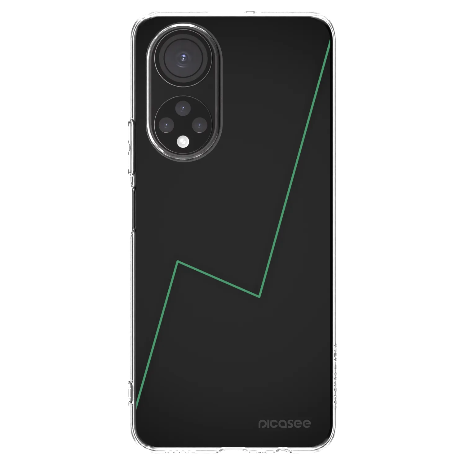 Picasee silikonowe przeźroczyste etui na Honor X7 - Consistency