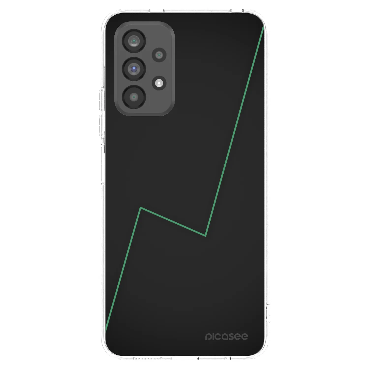 Picasee silikonowe przeźroczyste etui na Samsung Galaxy A73 5G - Consistency