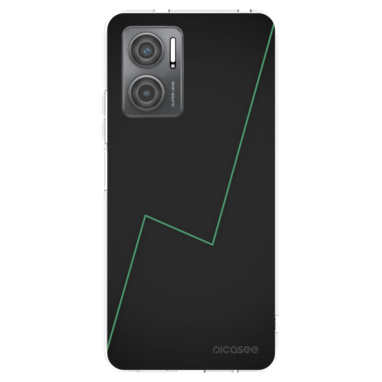 Picasee silikonowe przeźroczyste etui na Xiaomi Redmi 10 5G - Consistency