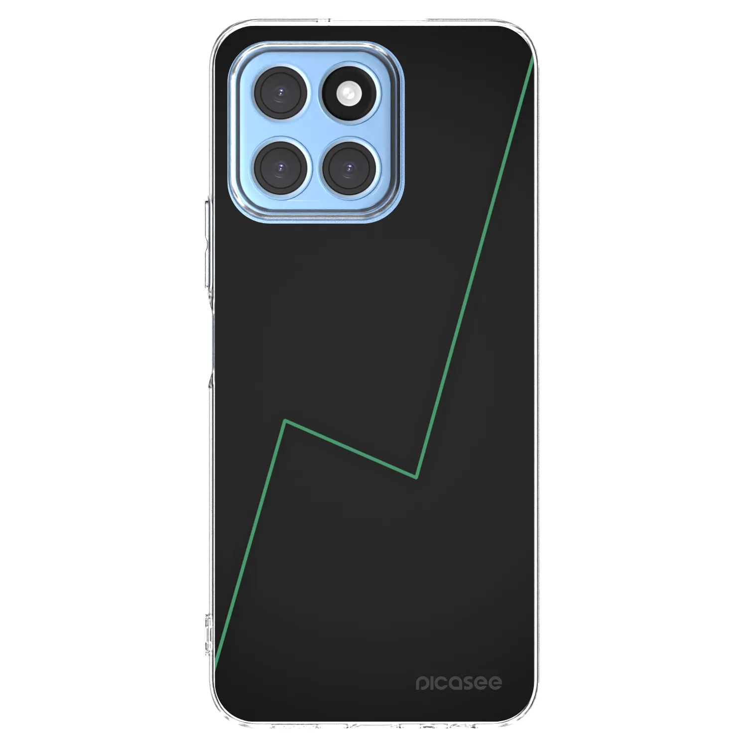 Picasee silikonowe przeźroczyste etui na Honor X6 - Consistency