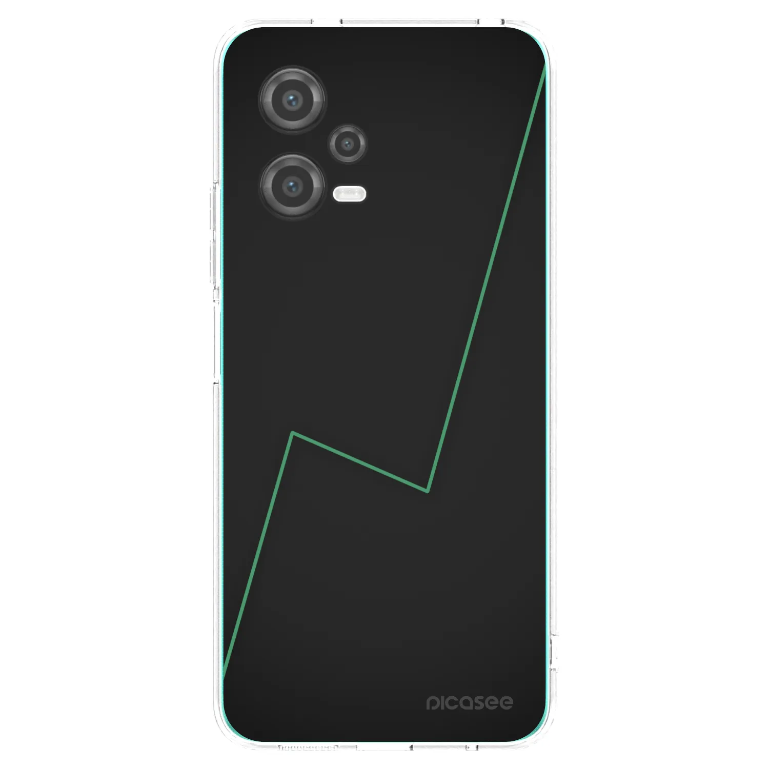 Picasee silikonowe przeźroczyste etui na Xiaomi Poco X5 - Consistency