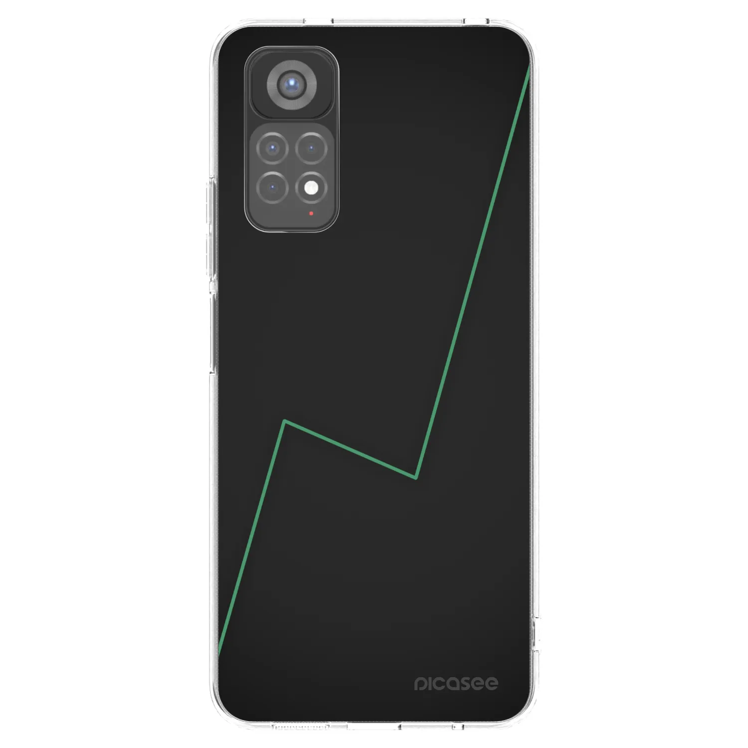 Picasee silikonowe przeźroczyste etui na Xiaomi Redmi Note 11S 5G - Consistency