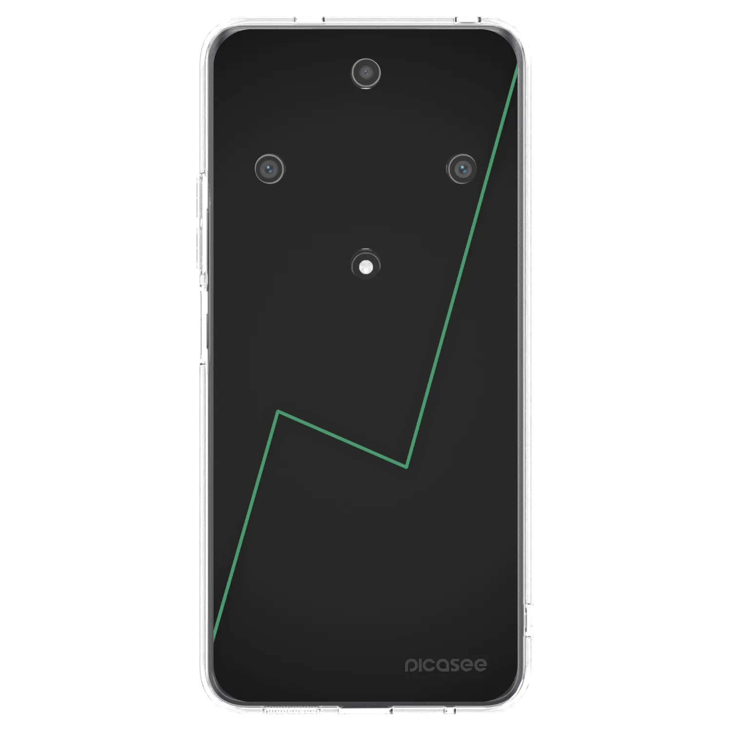 Picasee silikonowe przeźroczyste etui na Honor Magic5 Lite 5G - Consistency