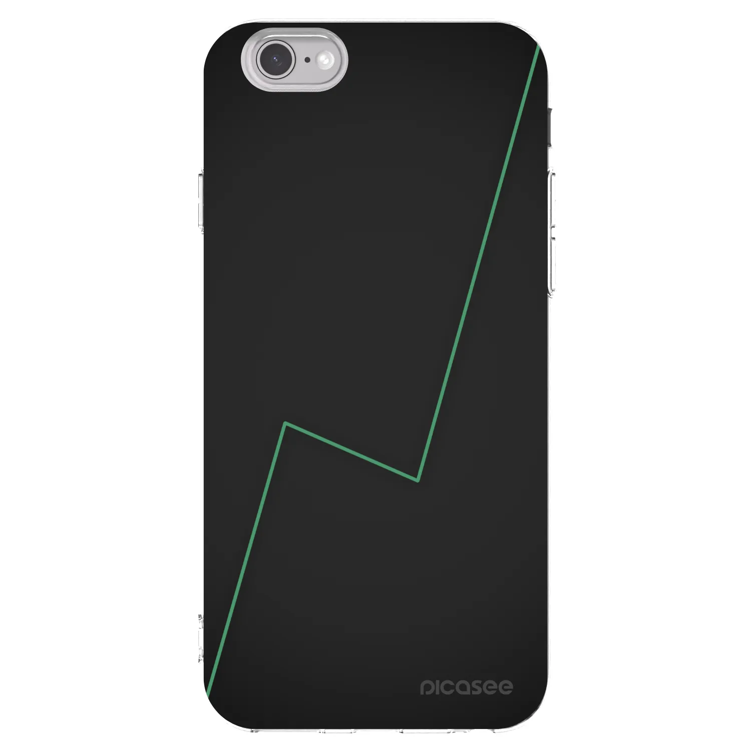Picasee silikonowe przeźroczyste etui na Apple iPhone 6/6S - Consistency