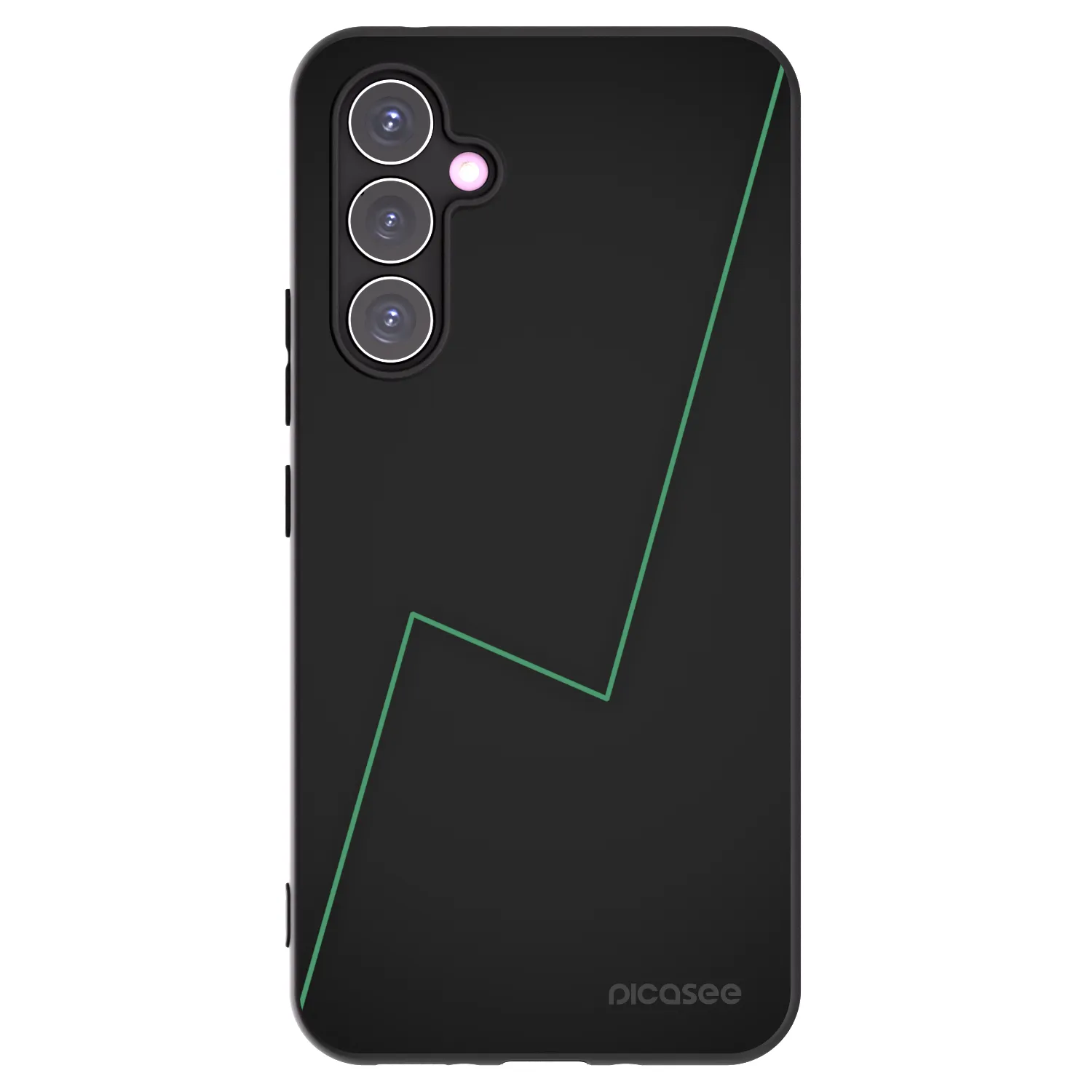 Picasee silikonowe czarne etui na Samsung Galaxy A54 5G A546B - Consistency