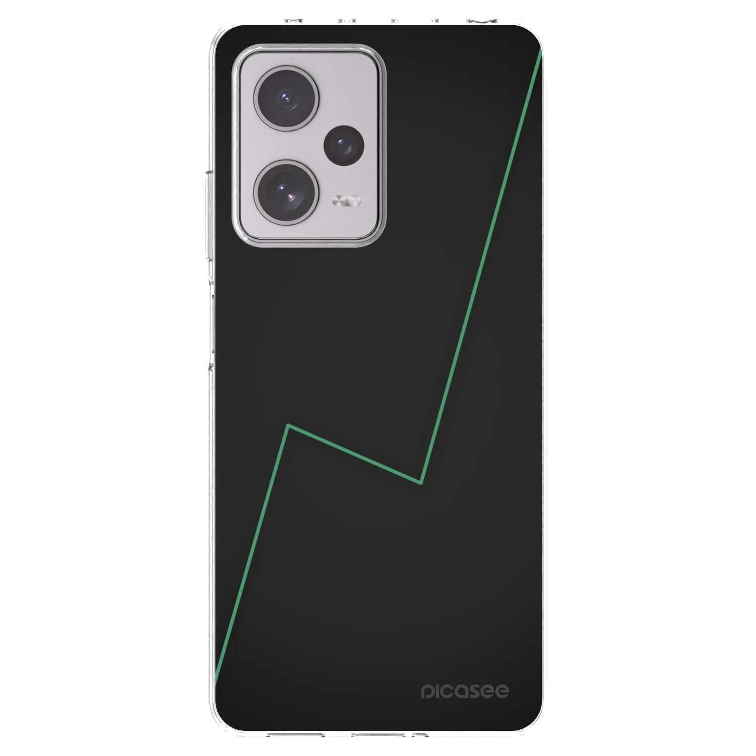 Picasee silikonowe przeźroczyste etui na Xiaomi Redmi Note 12 Pro+ 5G - Consistency