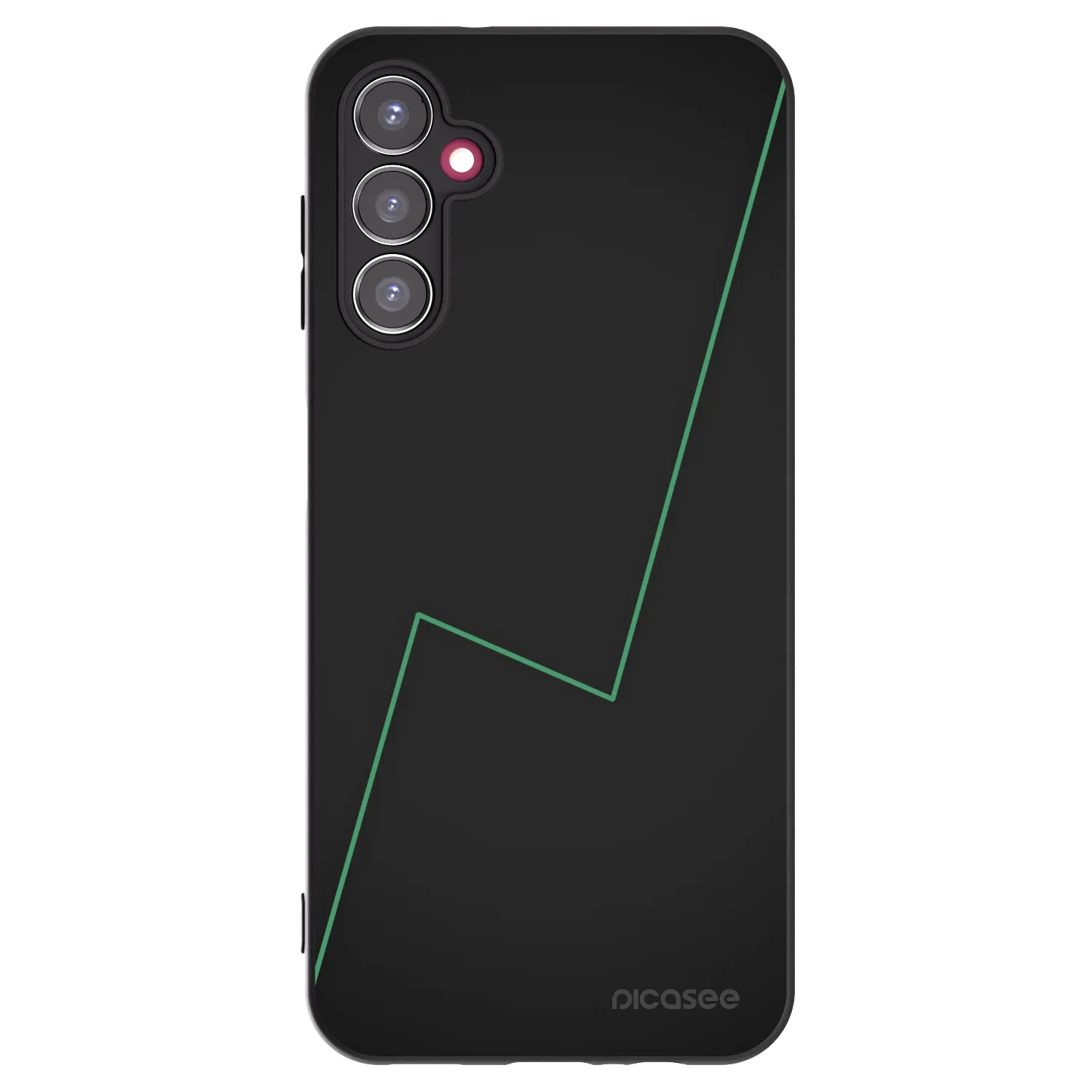 Picasee silikonowe czarne etui na Samsung Galaxy A14 5G A146P - Consistency