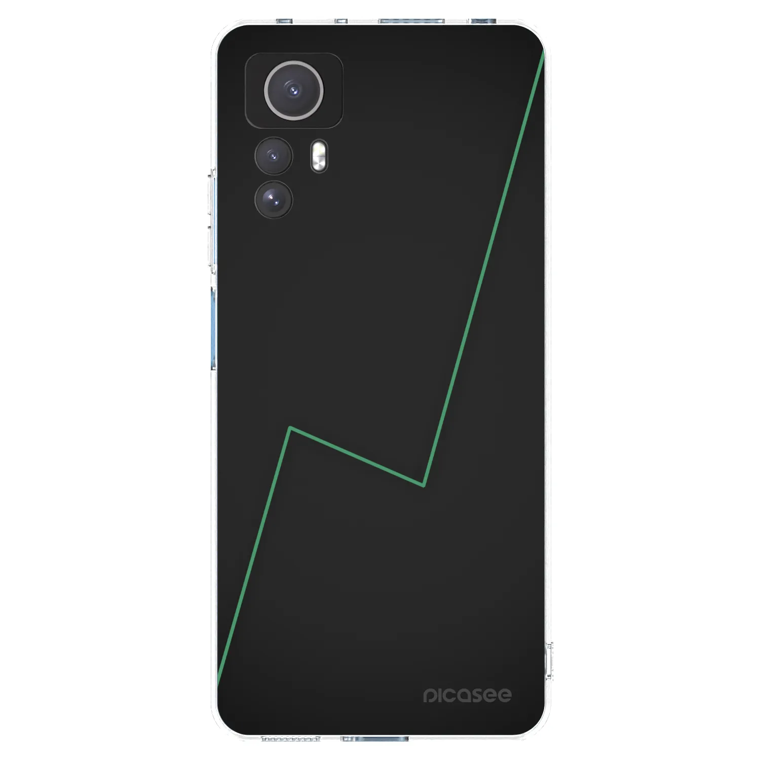 Picasee silikonowe przeźroczyste etui na Xiaomi Redmi Note 12S - Consistency