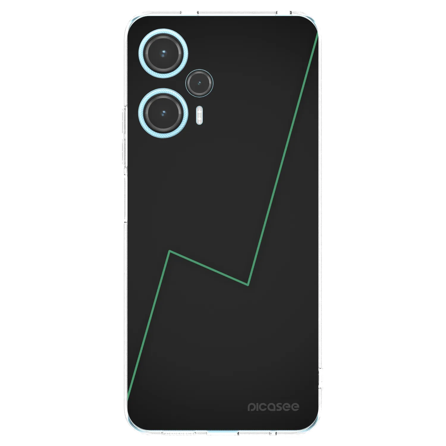 Picasee silikonowe przeźroczyste etui na Xiaomi Poco F5 - Consistency