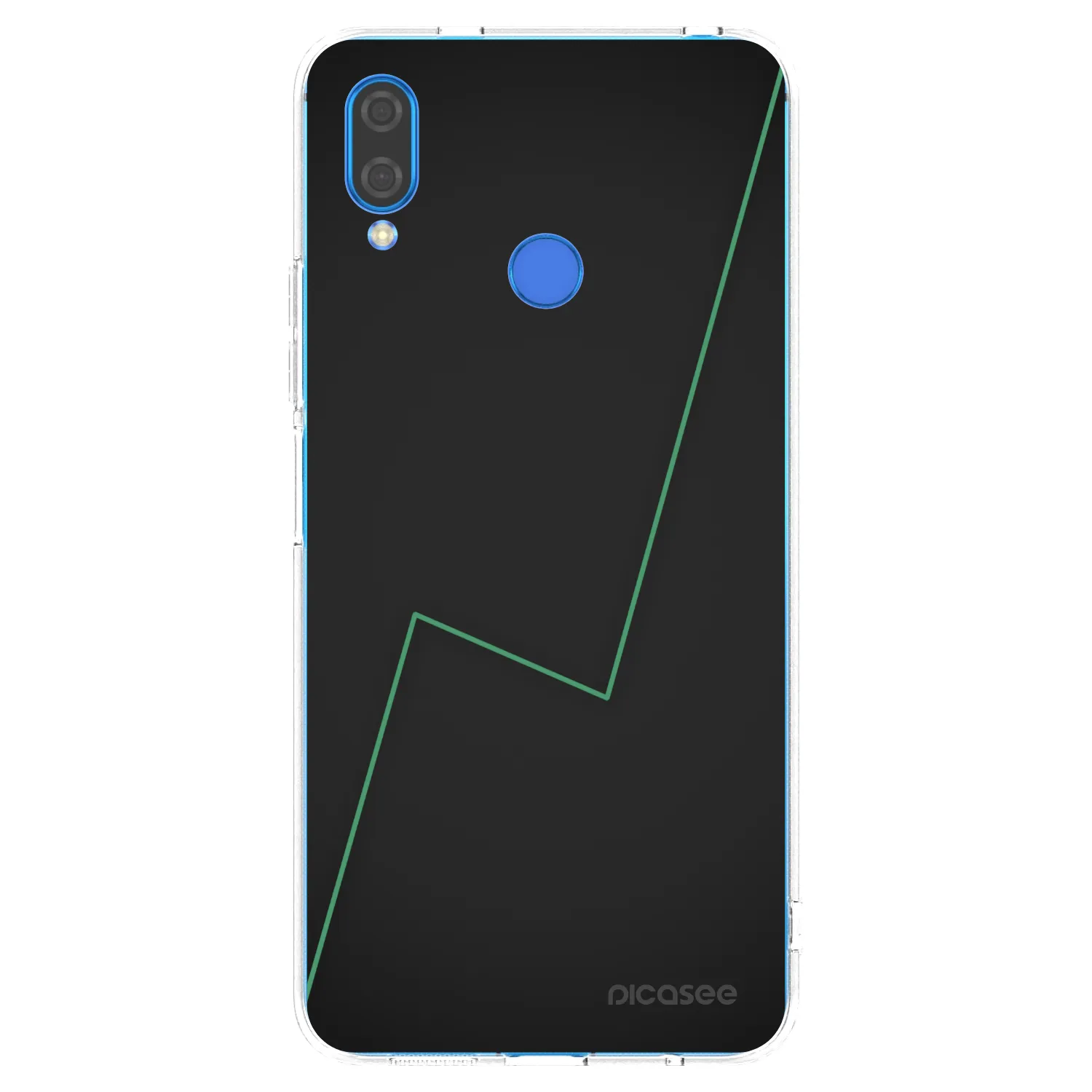 Picasee silikonowe przeźroczyste etui na Huawei Nova 3i - Consistency