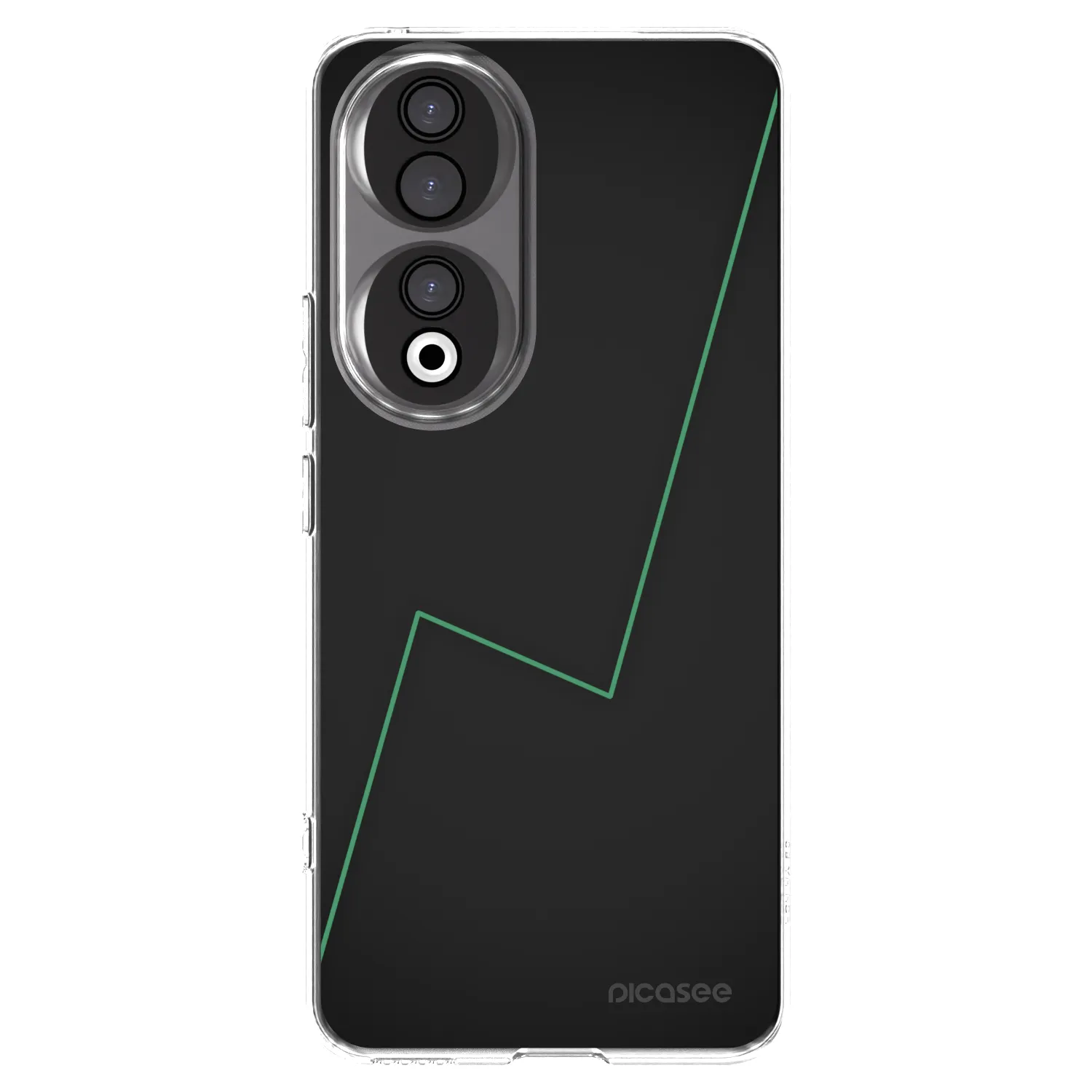 Picasee silikonowe przeźroczyste etui na Honor 90 5G - Consistency