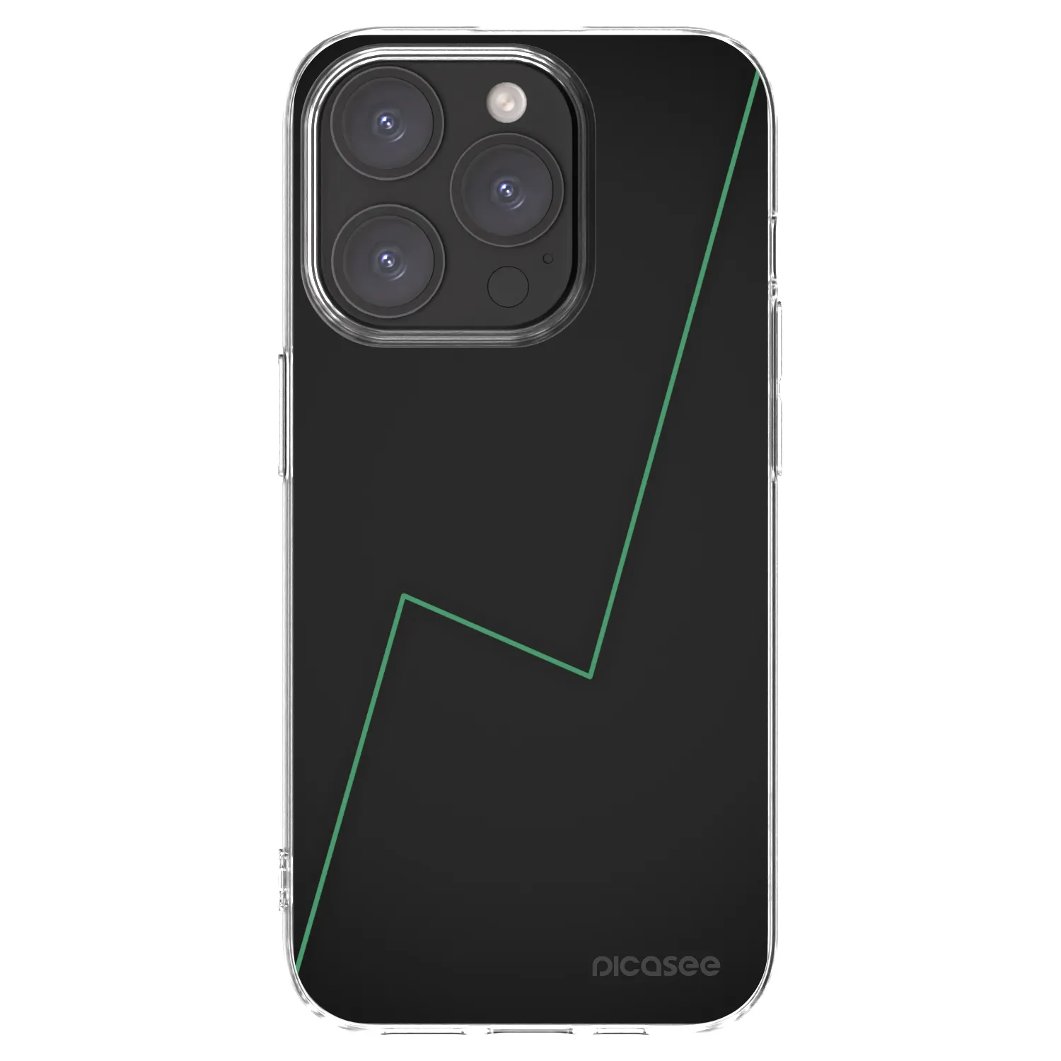 Picasee silikonowe przeźroczyste etui na Apple iPhone 15 Pro - Consistency
