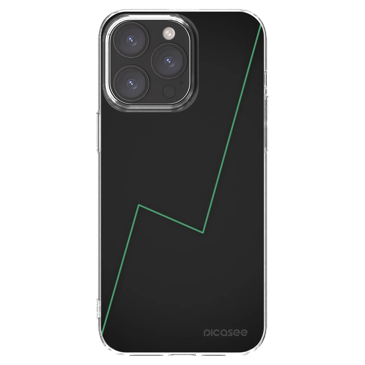 Picasee silikonowe przeźroczyste etui na Apple iPhone 15 Pro Max - Consistency