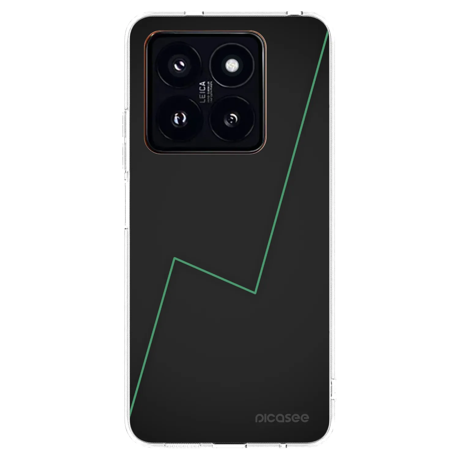 Picasee silikonowe przeźroczyste etui na Xiaomi 14 Pro - Consistency