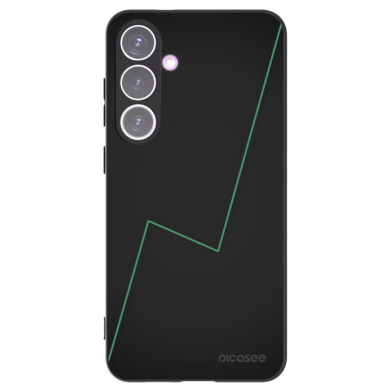 Picasee silikonowe czarne etui na Samsung Galaxy S24+ S926B 5G - Consistency