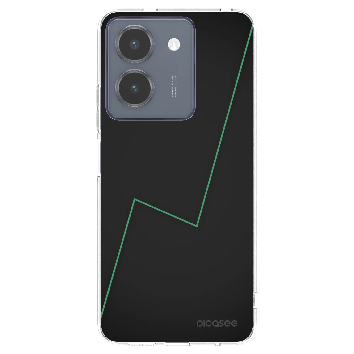 Picasee silikonowe przeźroczyste etui na Vivo Y36 4G - Consistency