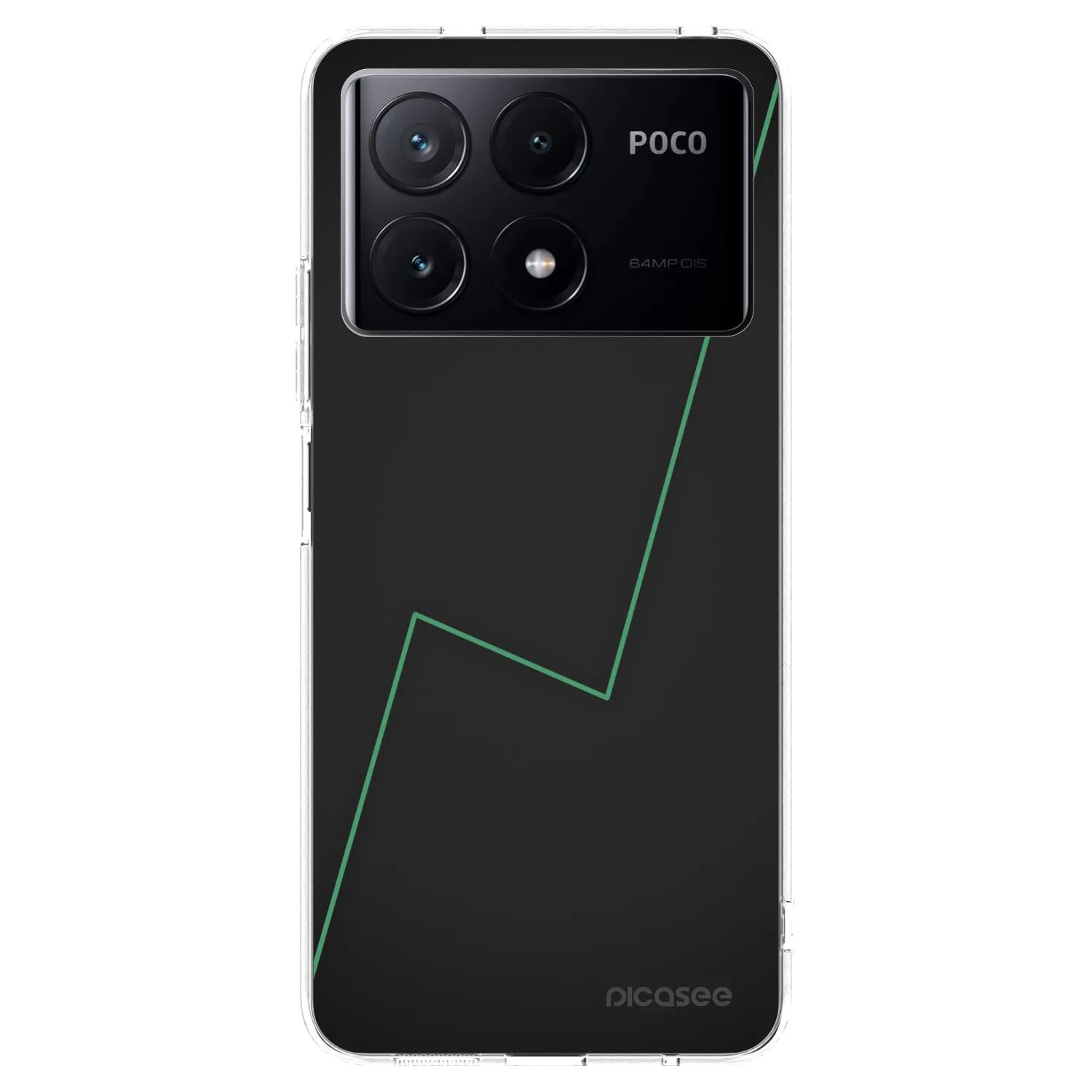 Picasee silikonowe przeźroczyste etui na Xiaomi Poco X6 Pro - Consistency
