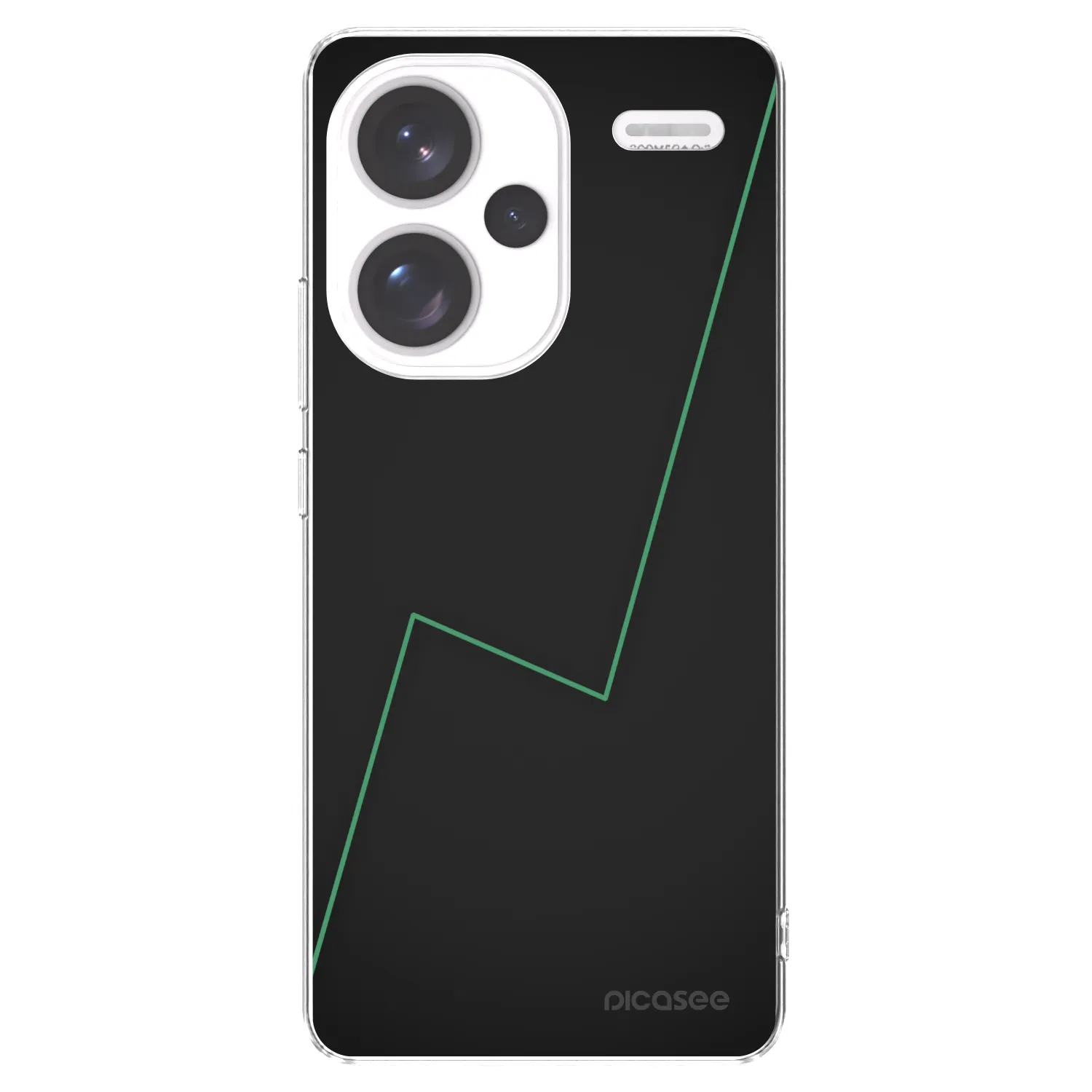 Picasee silikonowe przeźroczyste etui na Xiaomi Redmi Note 13 Pro+ 5G - Consistency