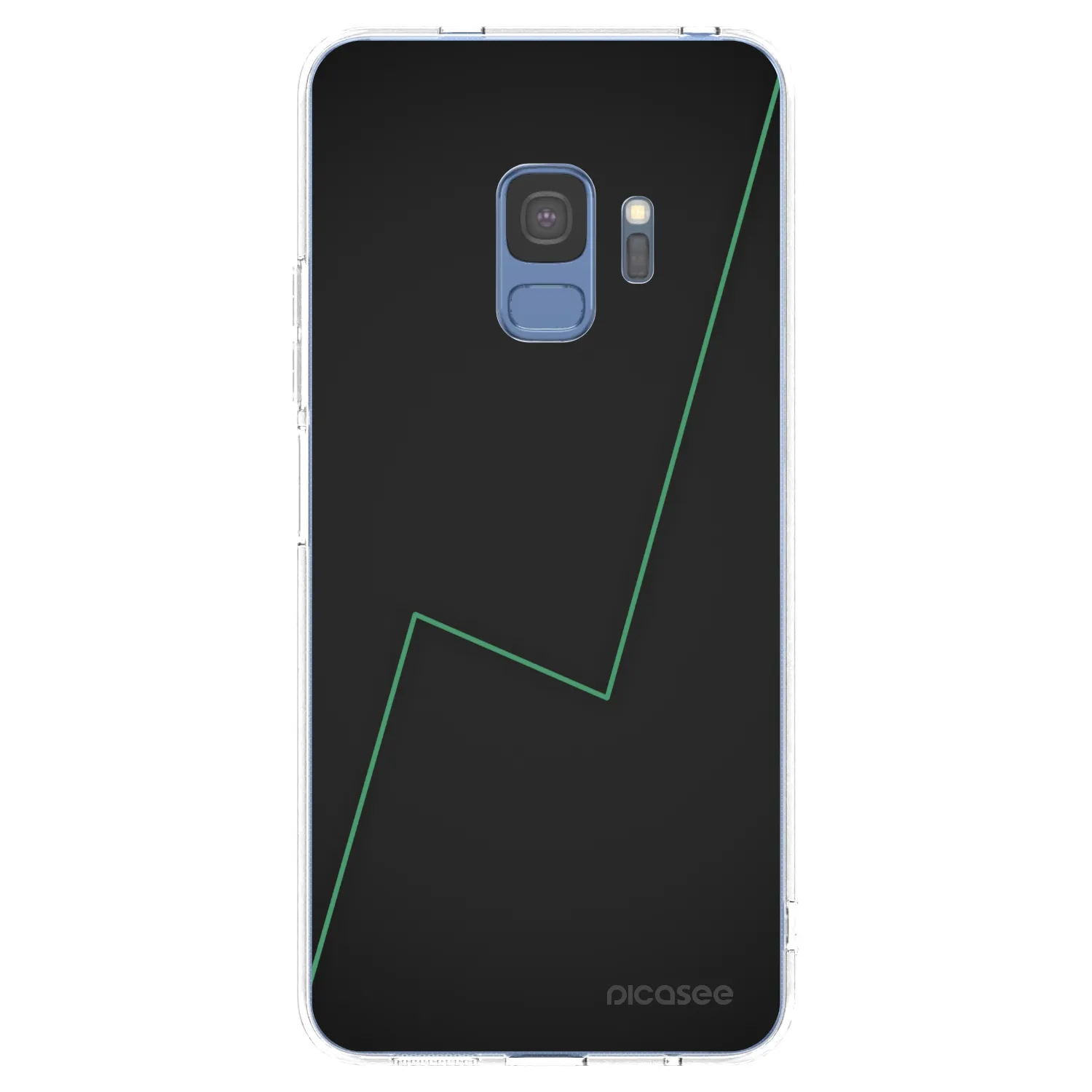 Picasee silikonowe przeźroczyste etui na Samsung Galaxy S9 G960F - Consistency