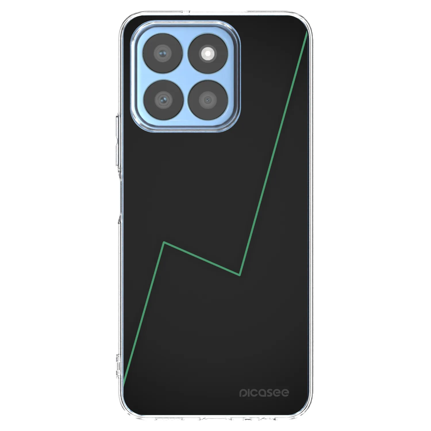 Picasee silikonowe przeźroczyste etui na Honor X8b - Consistency