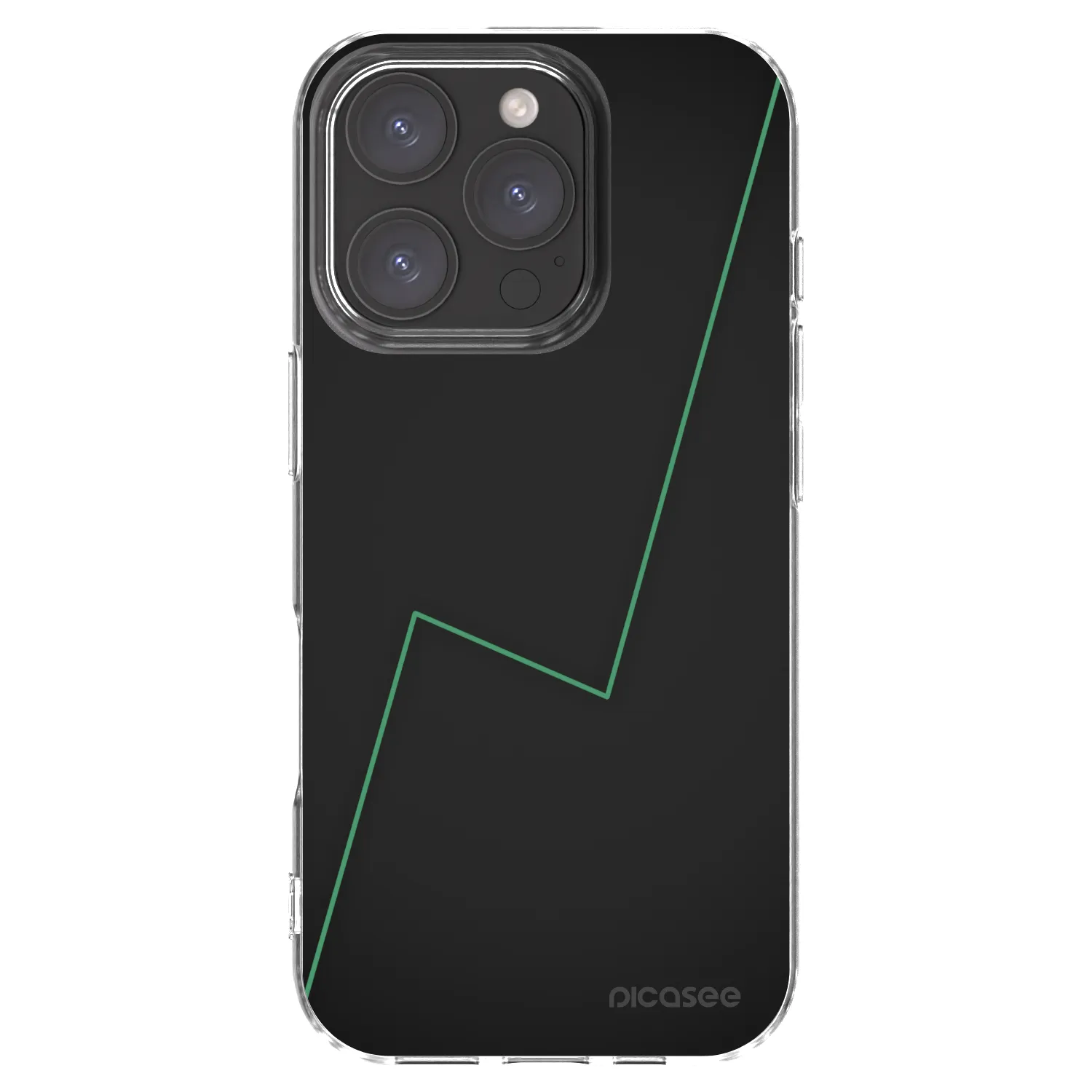 Picasee silikonowe przeźroczyste etui na Apple iPhone 16 Pro - Consistency