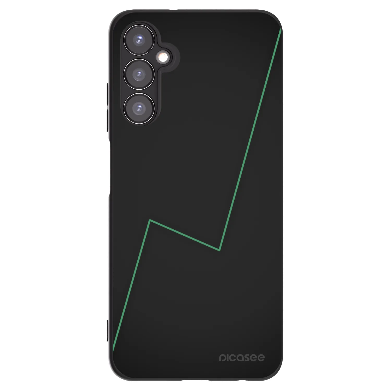 Picasee silikonowe czarne etui na Samsung Galaxy A05s A057G - Consistency