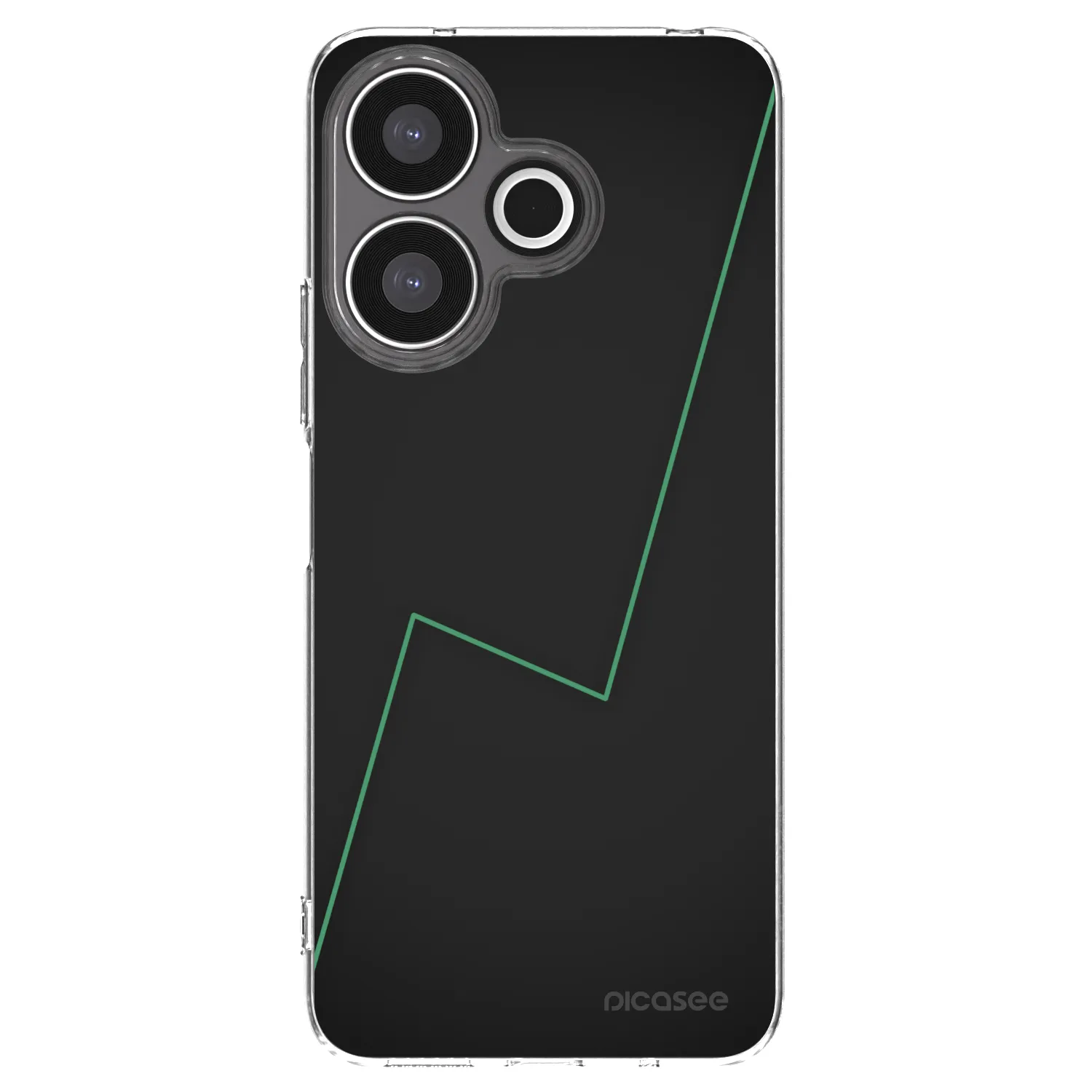Picasee silikonowe przeźroczyste etui na Xiaomi Redmi 13 4G - Consistency