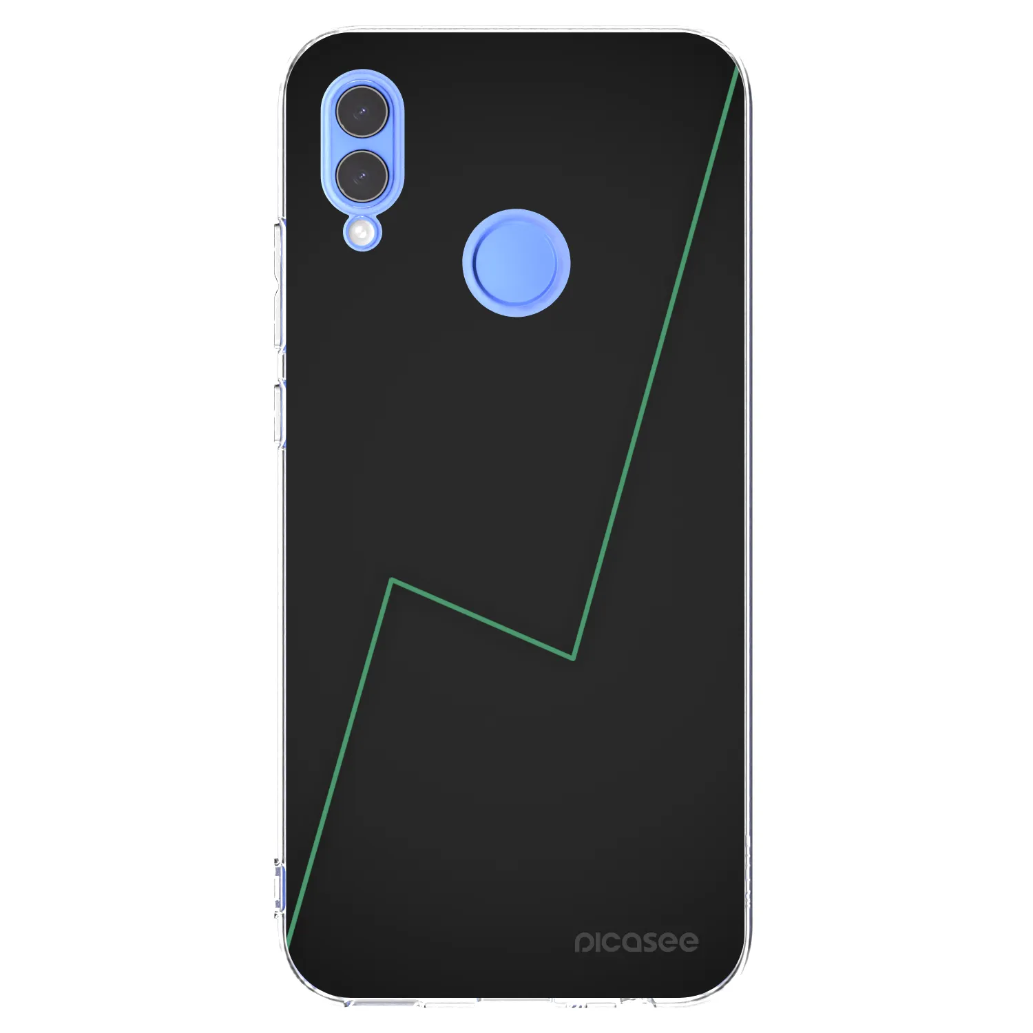 Picasee silikonowe przeźroczyste etui na Honor 10 Lite - Consistency