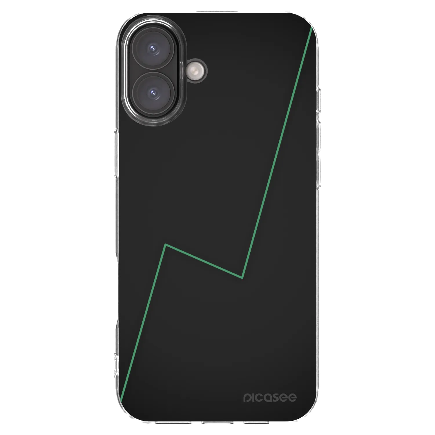 Picasee silikonowe przeźroczyste etui na Apple iPhone 16 Plus - Consistency