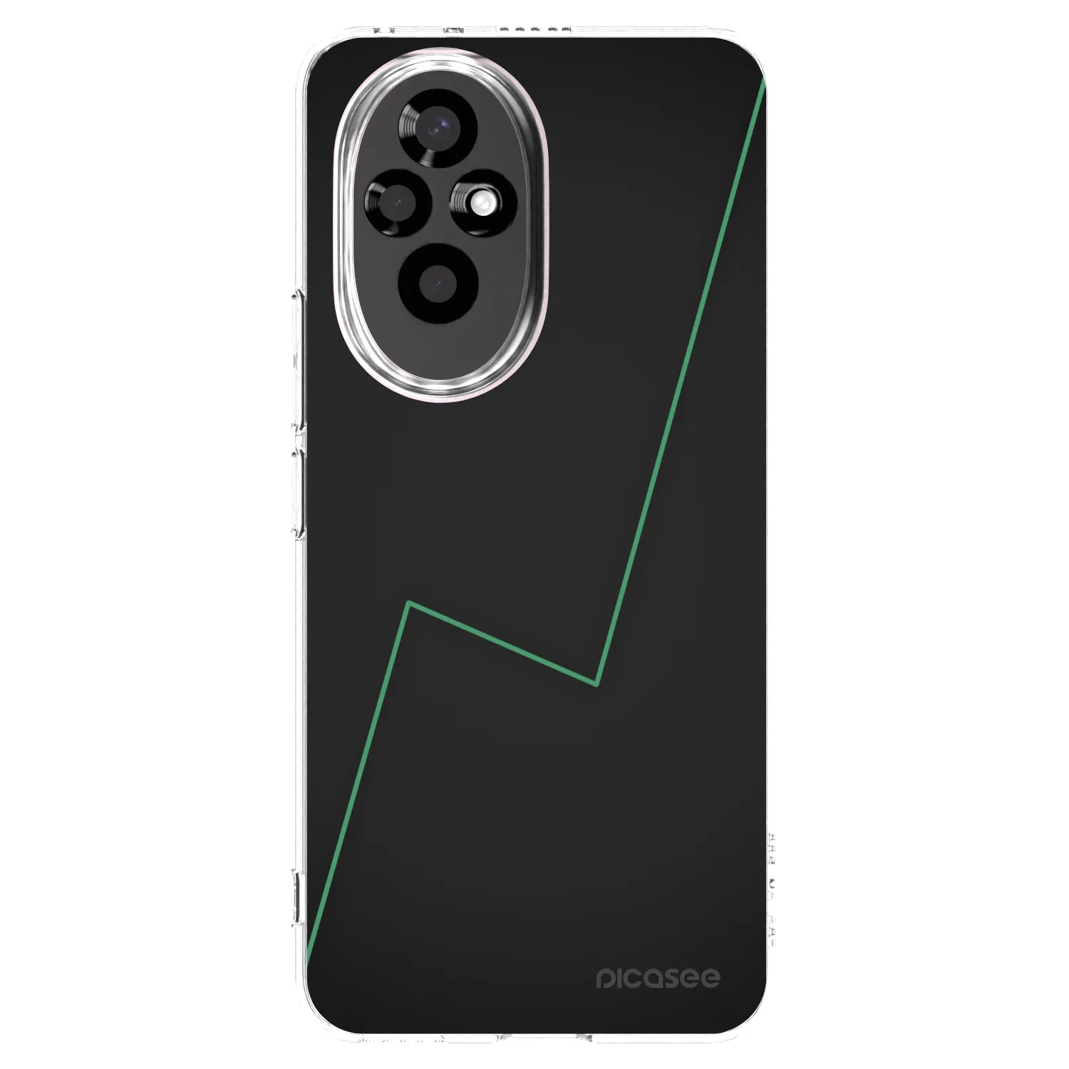 Picasee silikonowe przeźroczyste etui na Honor 200 Pro 5G - Consistency